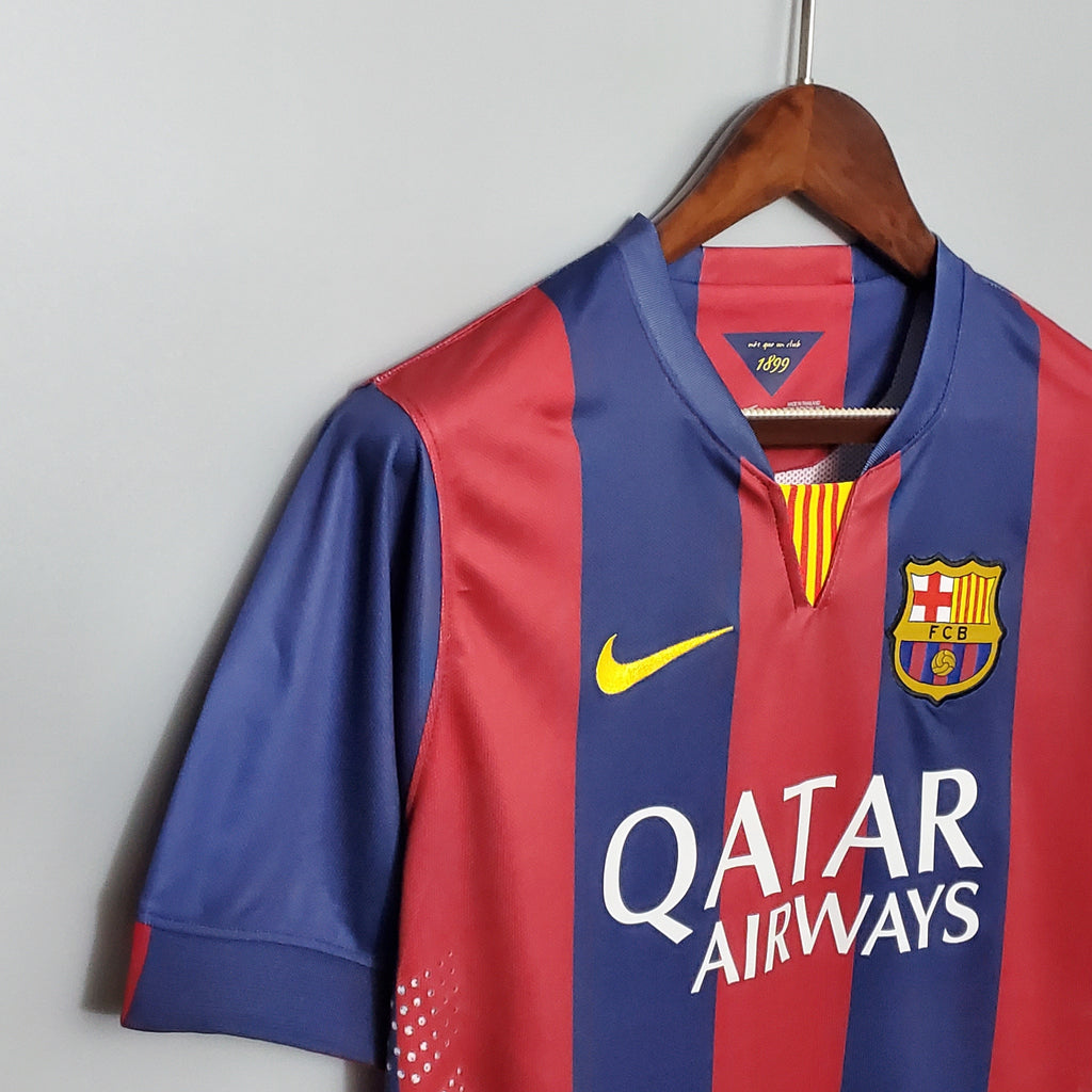 Camiseta Barcelona 2014-15 - Local - Retro