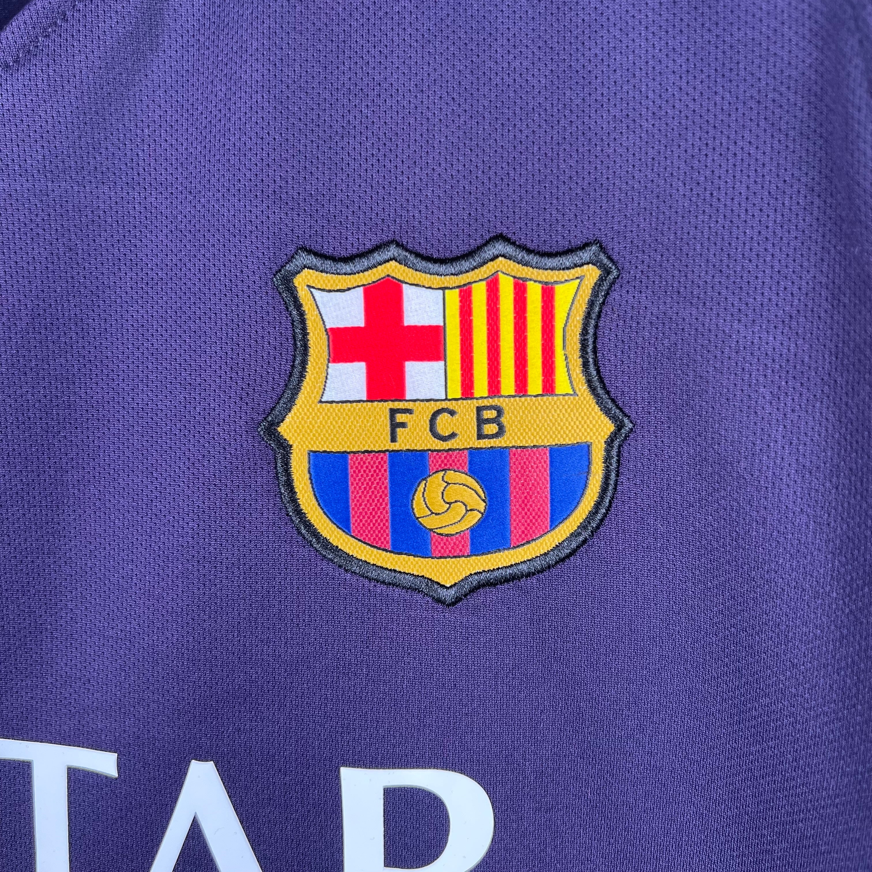 Camiseta Barcelona 2016-17 - Visitante - Retro