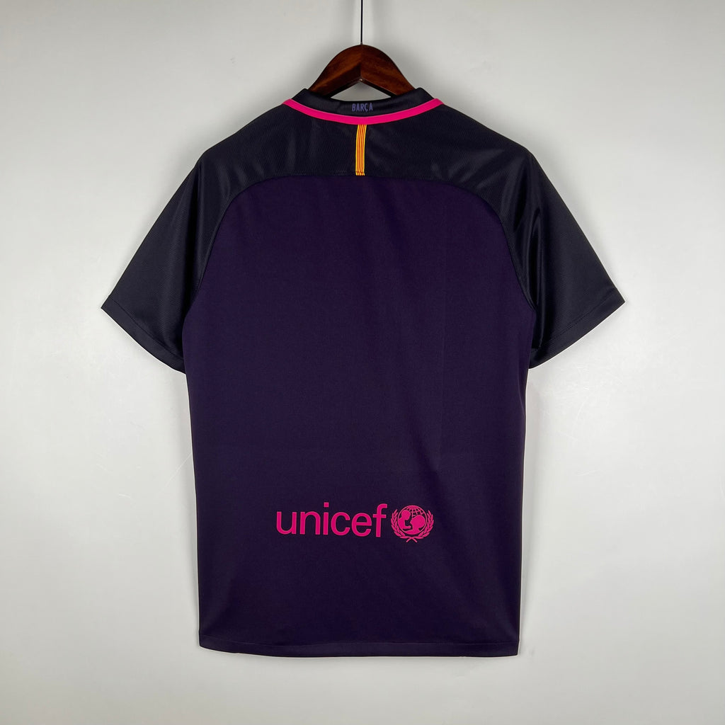 Camiseta Barcelona 2016-17 - Visitante - Retro