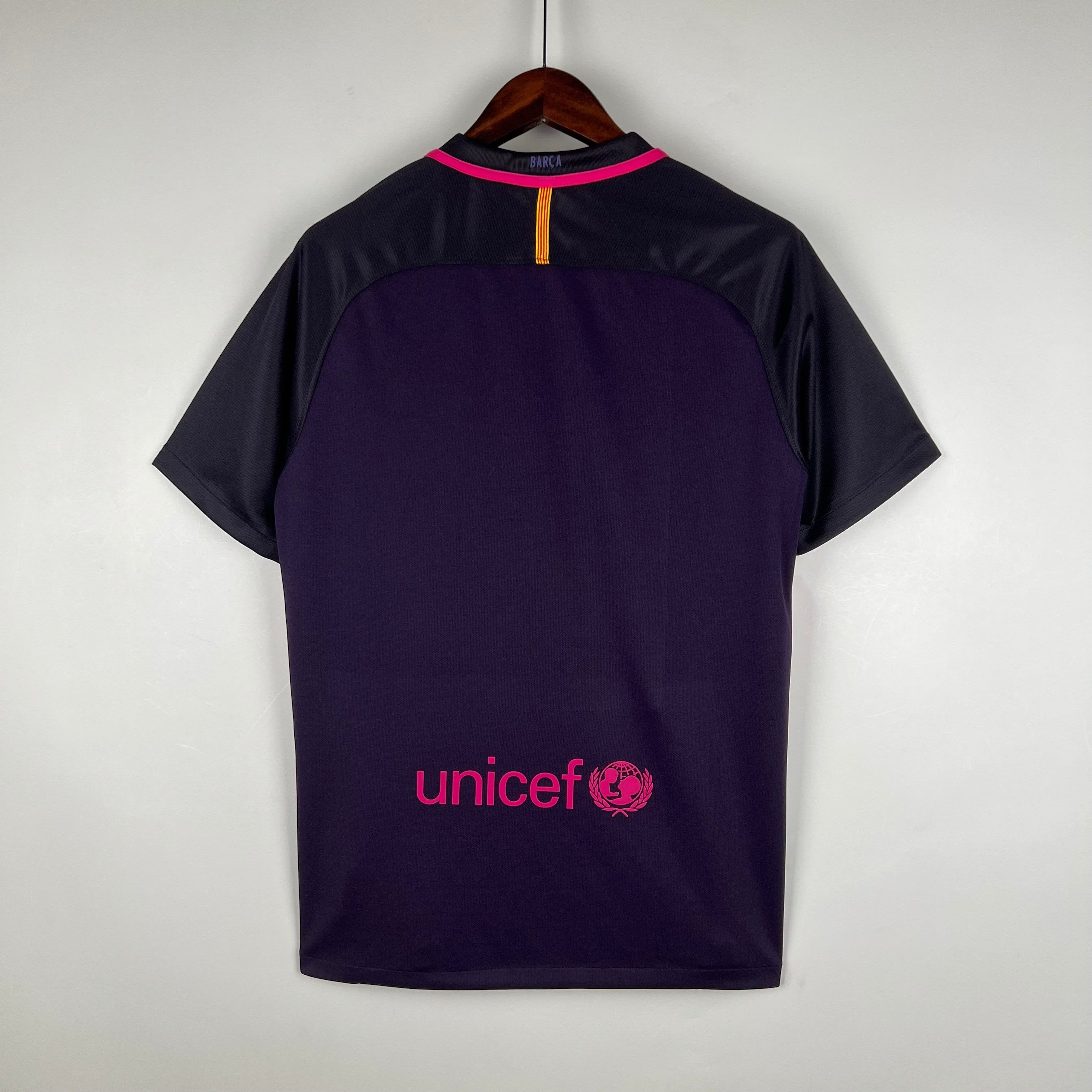 Camiseta Barcelona 2016-17 - Visitante - Retro