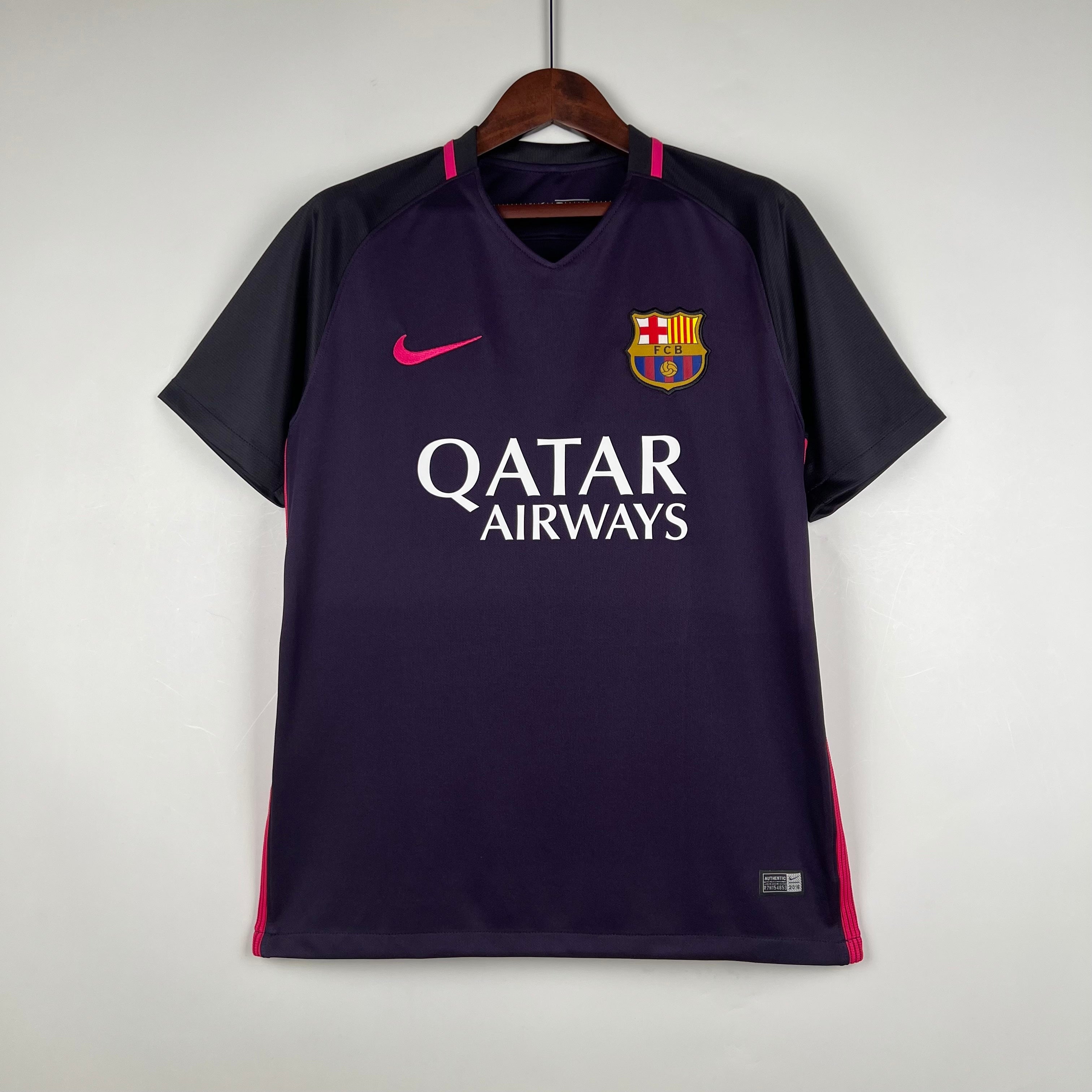 Camiseta Barcelona 2016-17 - Visitante - Retro