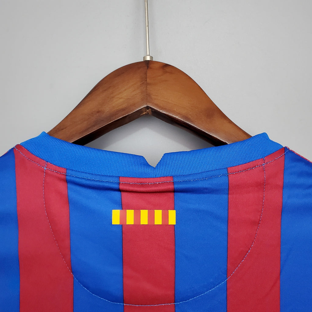 Camiseta Barcelona 2021-22 Manga Larga - Local