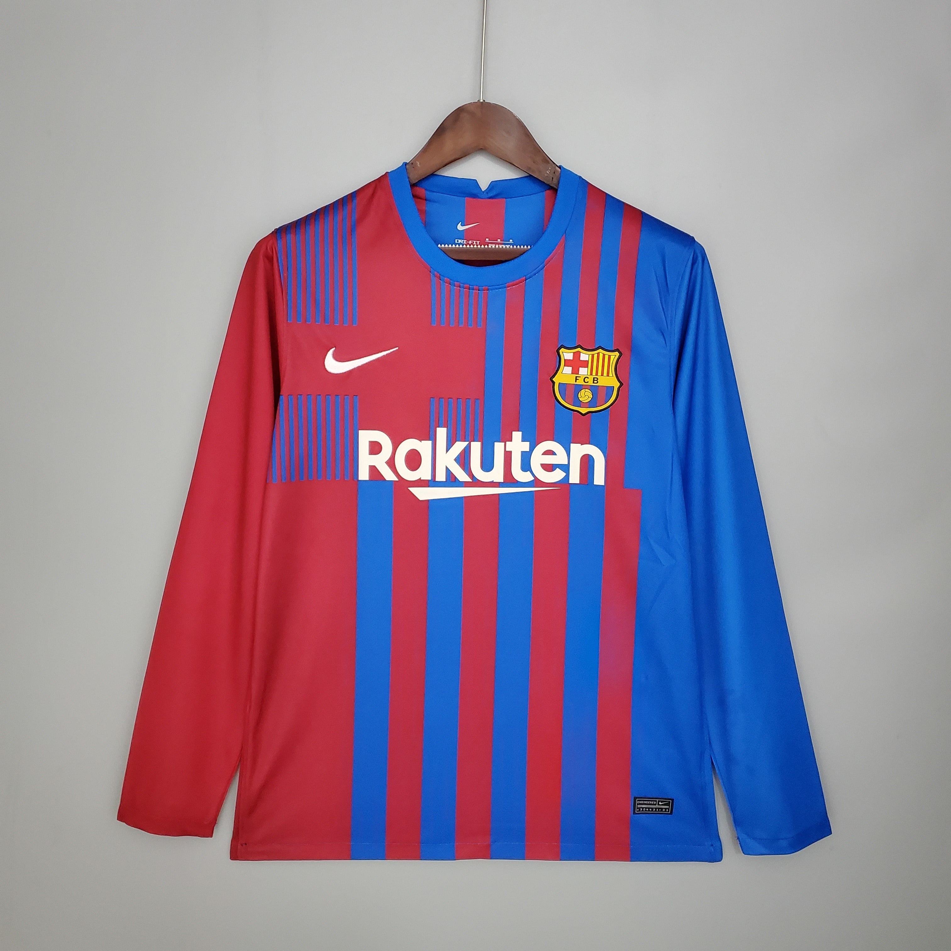 Camiseta Barcelona 2021-22 Manga Larga - Local