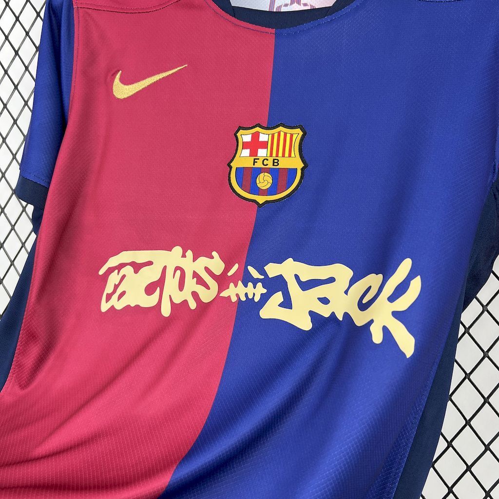 Camiseta Barcelona 2024-25 Travis Scott - Edición Especial