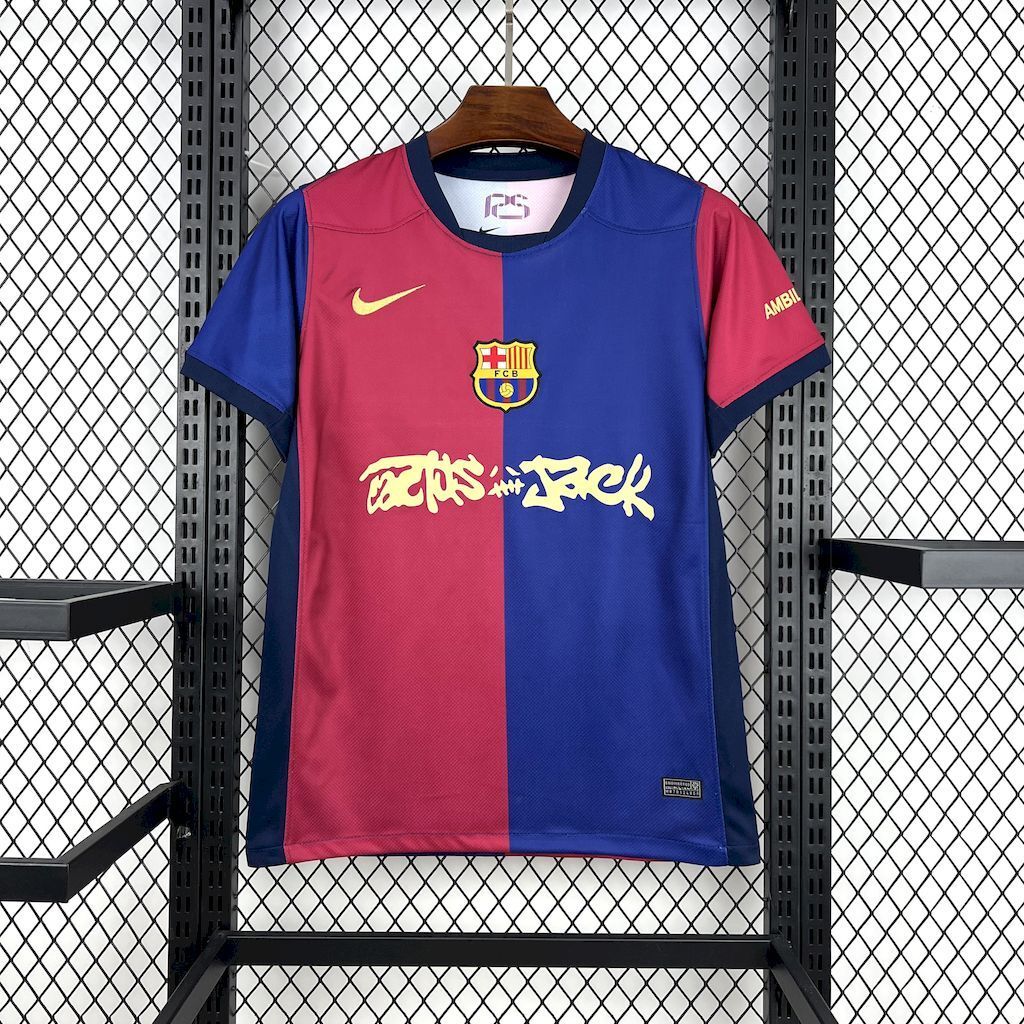 Camiseta Barcelona 2024-25 Travis Scott - Edición Especial