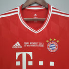 Camiseta Bayern Munich 2013-14 Manga Larga - Local - Retro