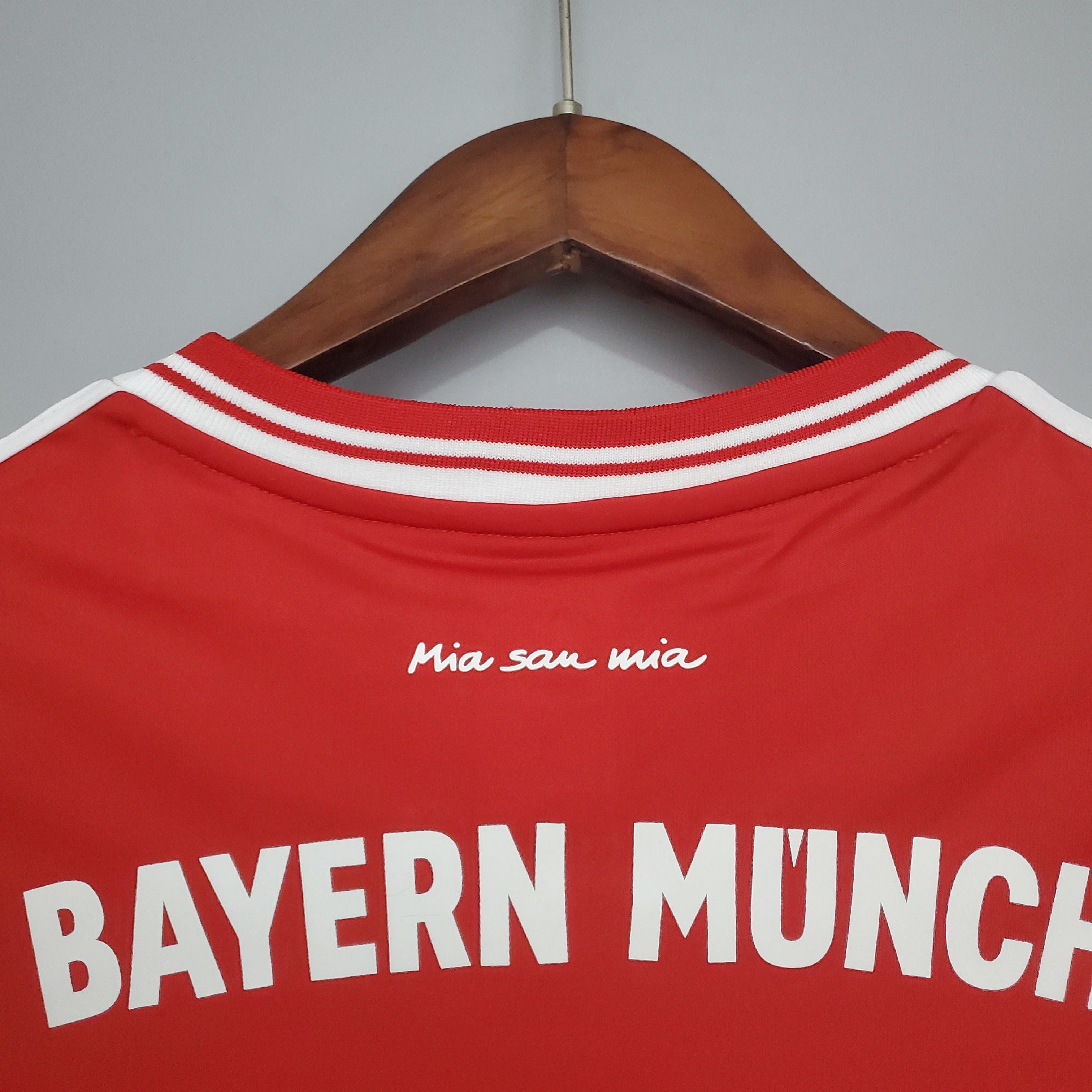 Camiseta Bayern Munich 2013-14 Manga Larga - Local - Retro