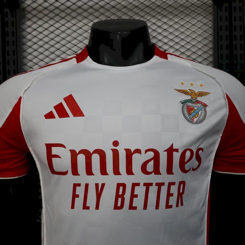 Camiseta Benfica 2025-26 Versión Jugador - Visitante