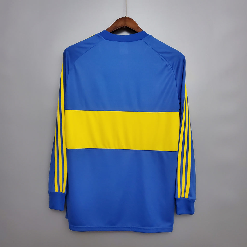 Camiseta Boca Juniors 1981 Manga Larga - Local - Retro