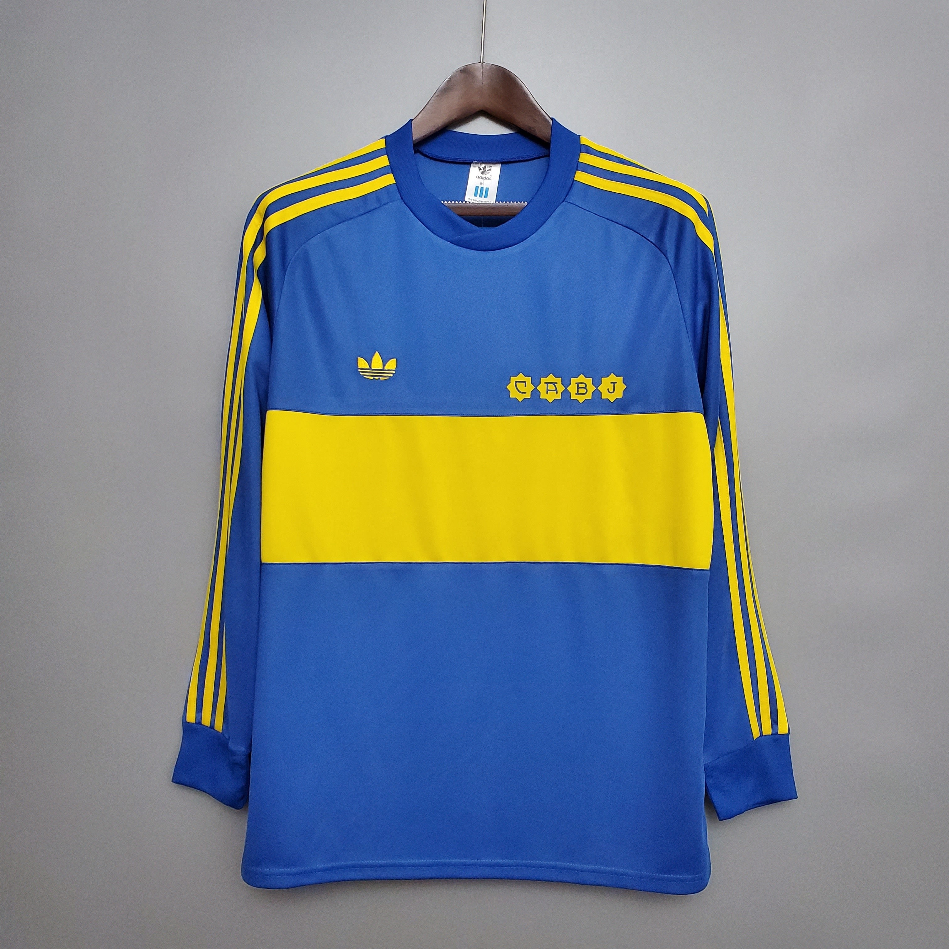 Camiseta Boca Juniors 1981 Manga Larga - Local - Retro