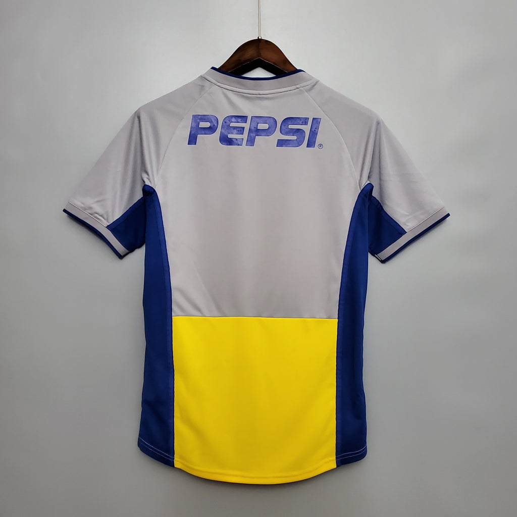 Camiseta Boca Juniors 2002 - Visitante - Retro