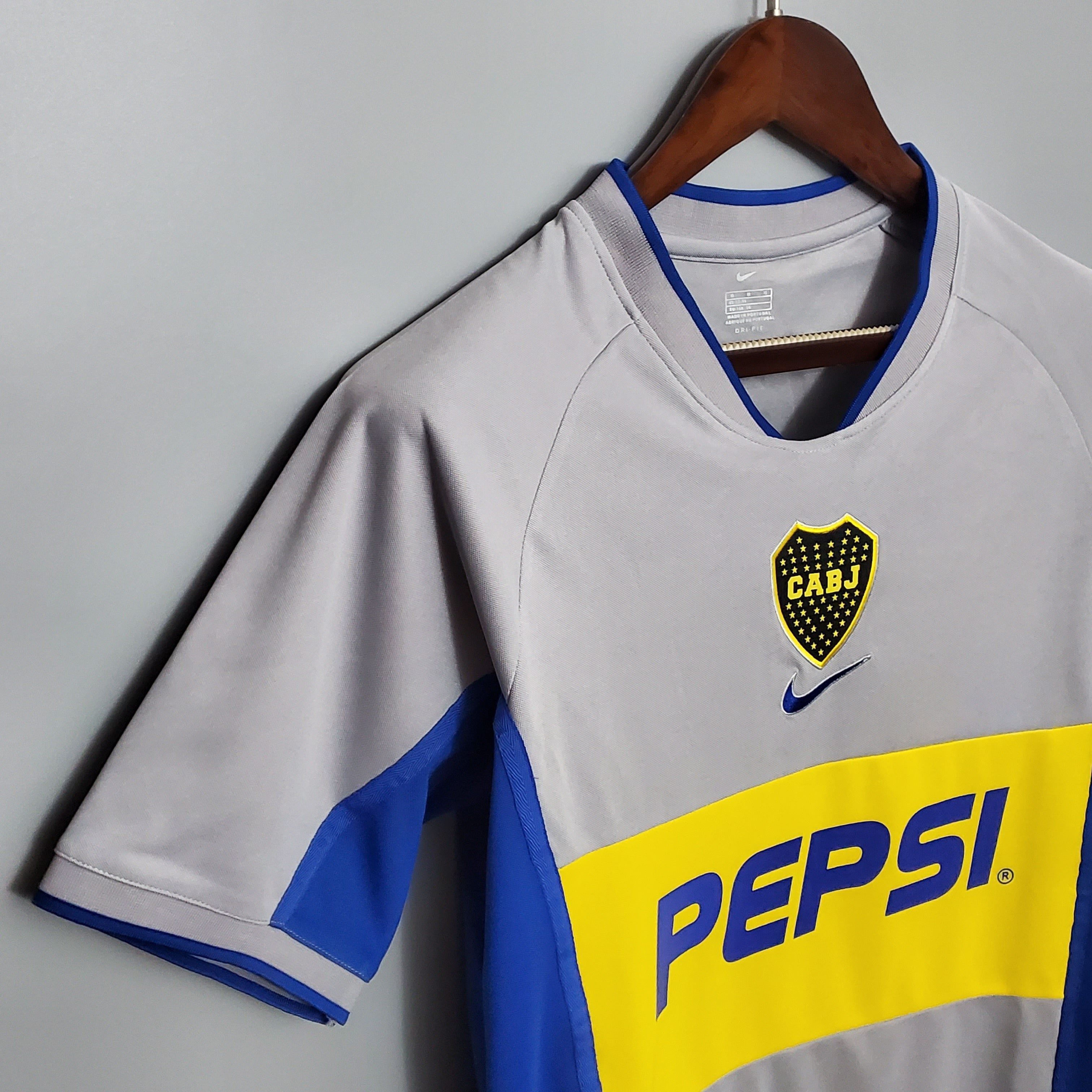 Camiseta Boca Juniors 2002 - Visitante - Retro