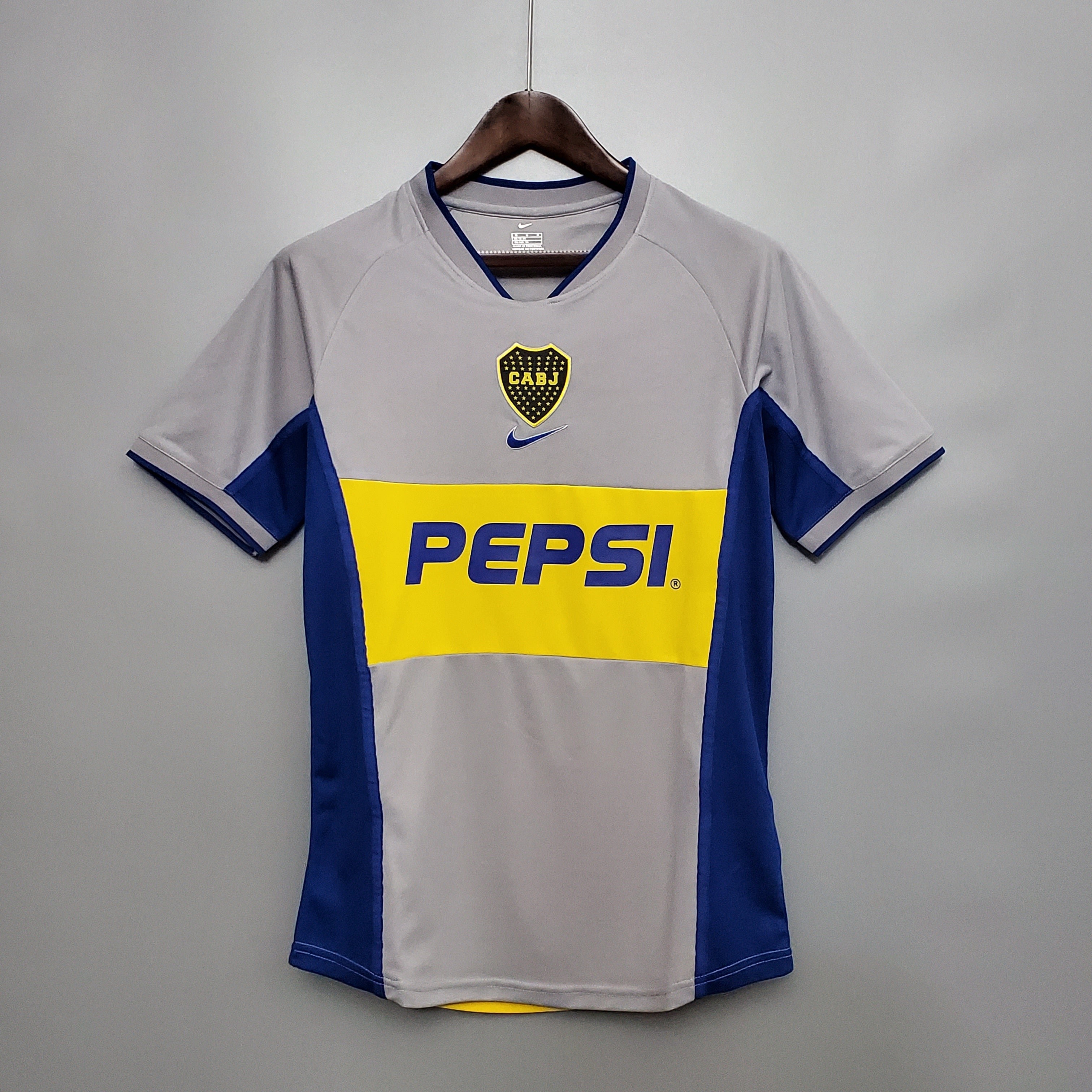 Camiseta Boca Juniors 2002 - Visitante - Retro