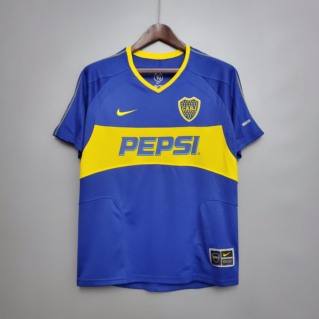 Camiseta Boca Juniors 2003-04 - Local - Retro
