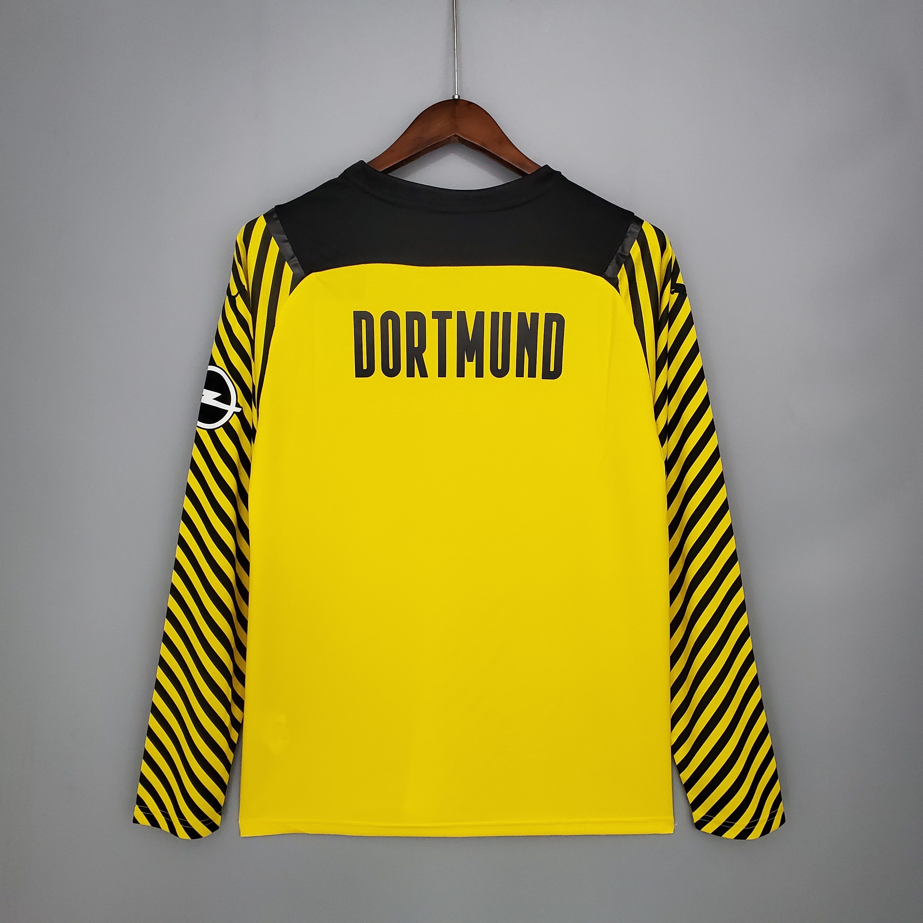 Camiseta Borussia Dortmund 2021-22 Manga Larga - Local