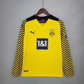 Camiseta Borussia Dortmund 2021-22 Manga Larga - Local