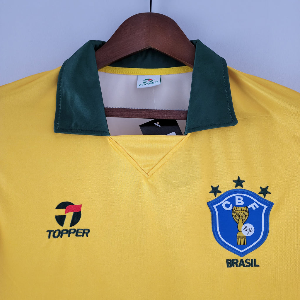 Camiseta Brasil 1989 - Local - Retro
