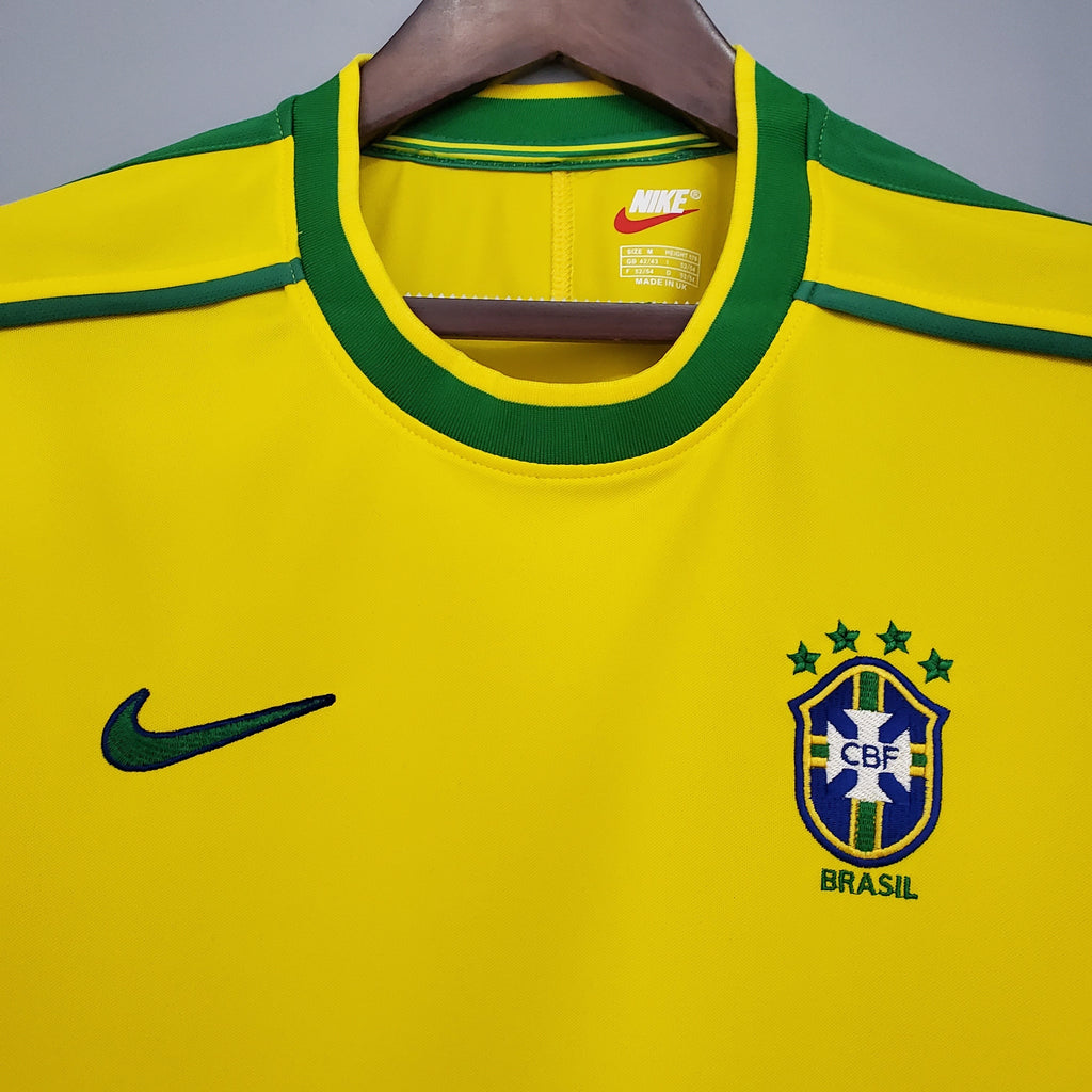 Camiseta Brasil 1998 - Local - Retro