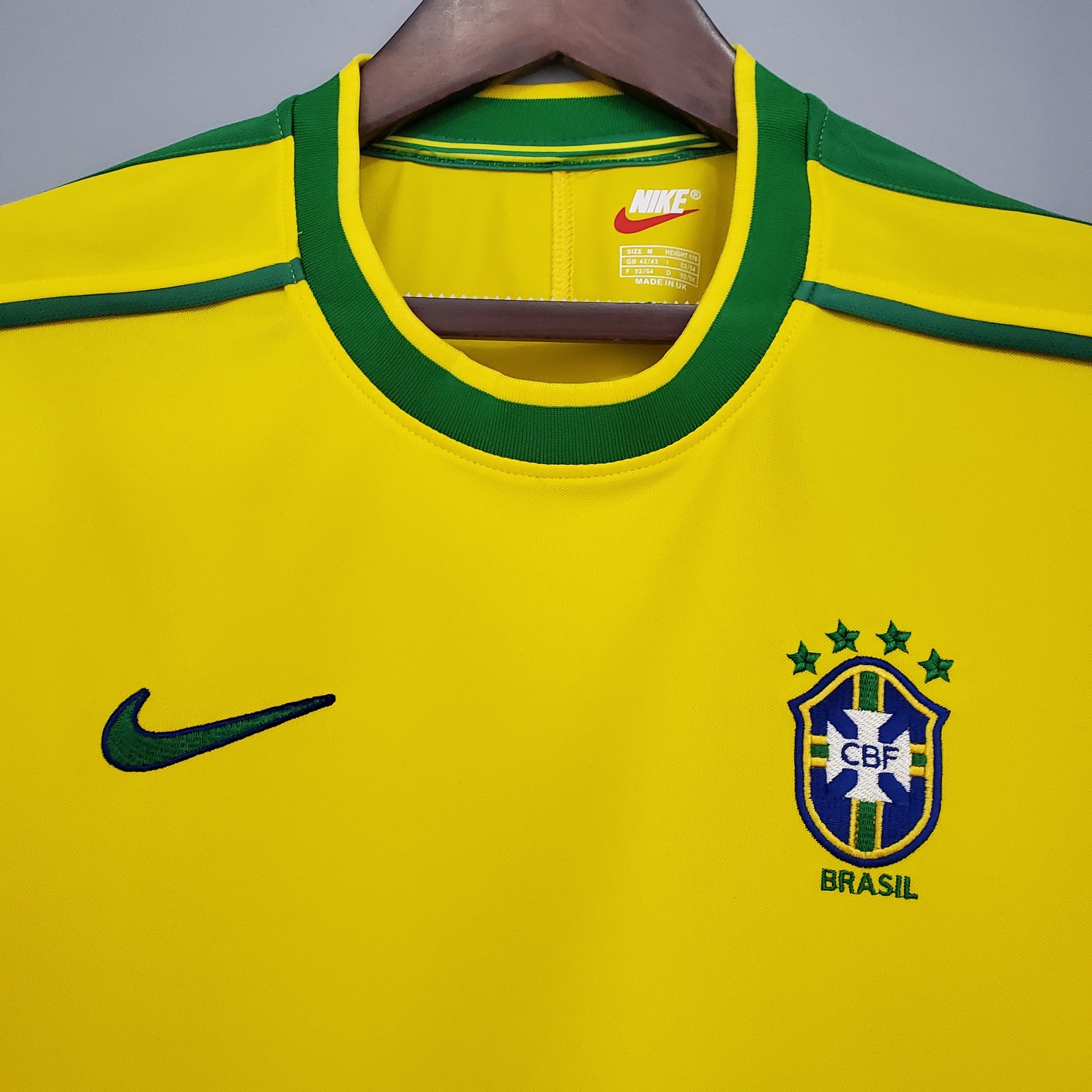 Camiseta Brasil 1998 - Local - Retro