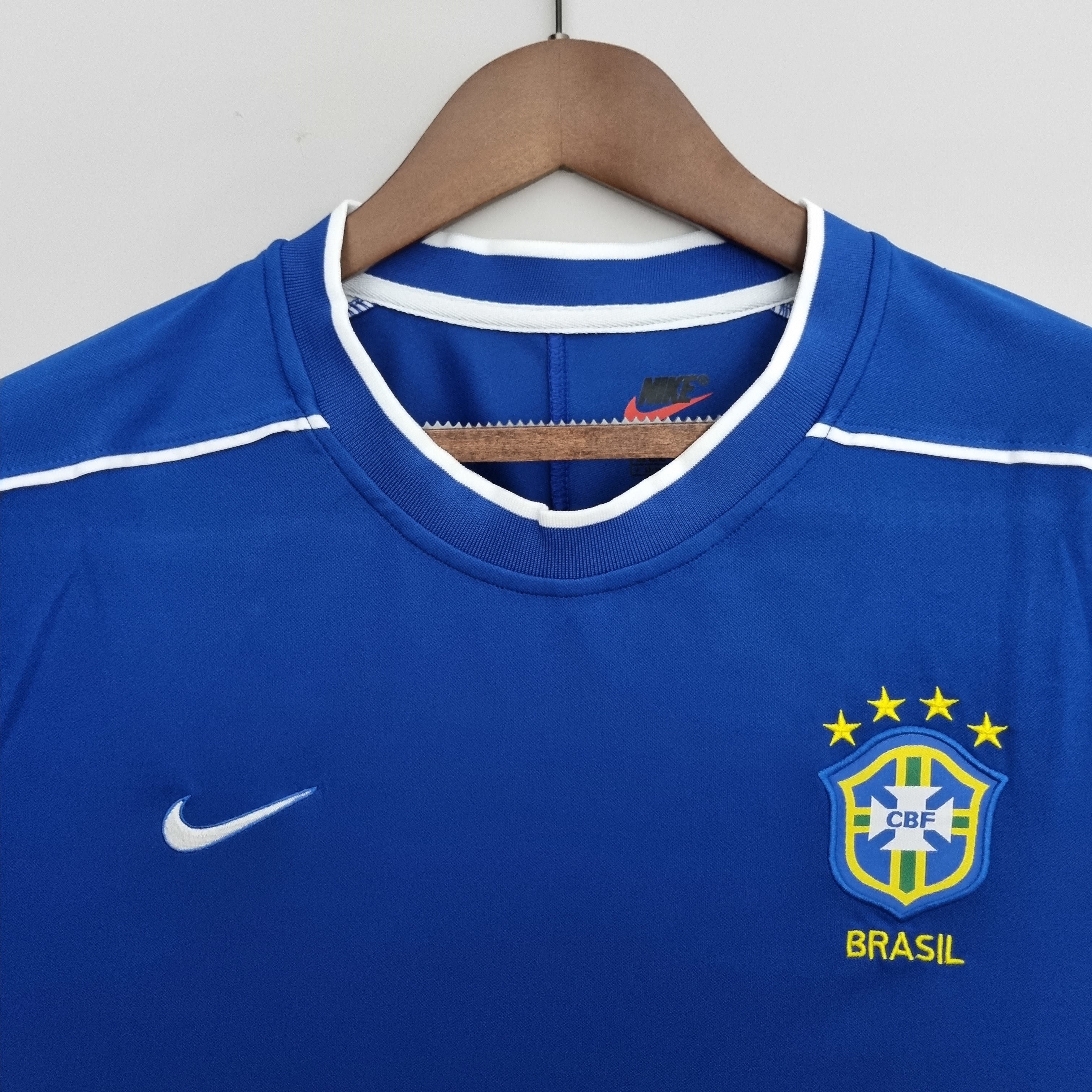 Camiseta Brasil 1998 - Visitante - Retro