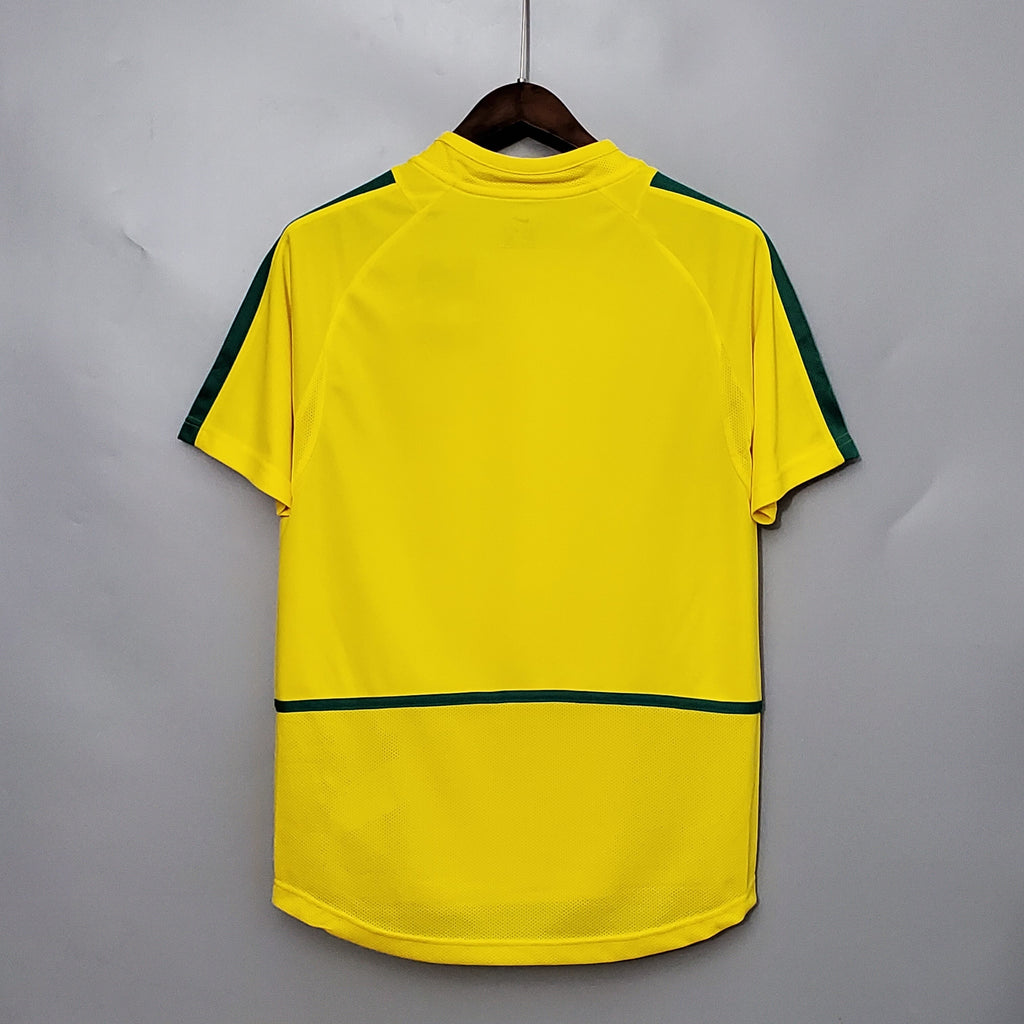 Camiseta Brasil 2002 - Local - Retro
