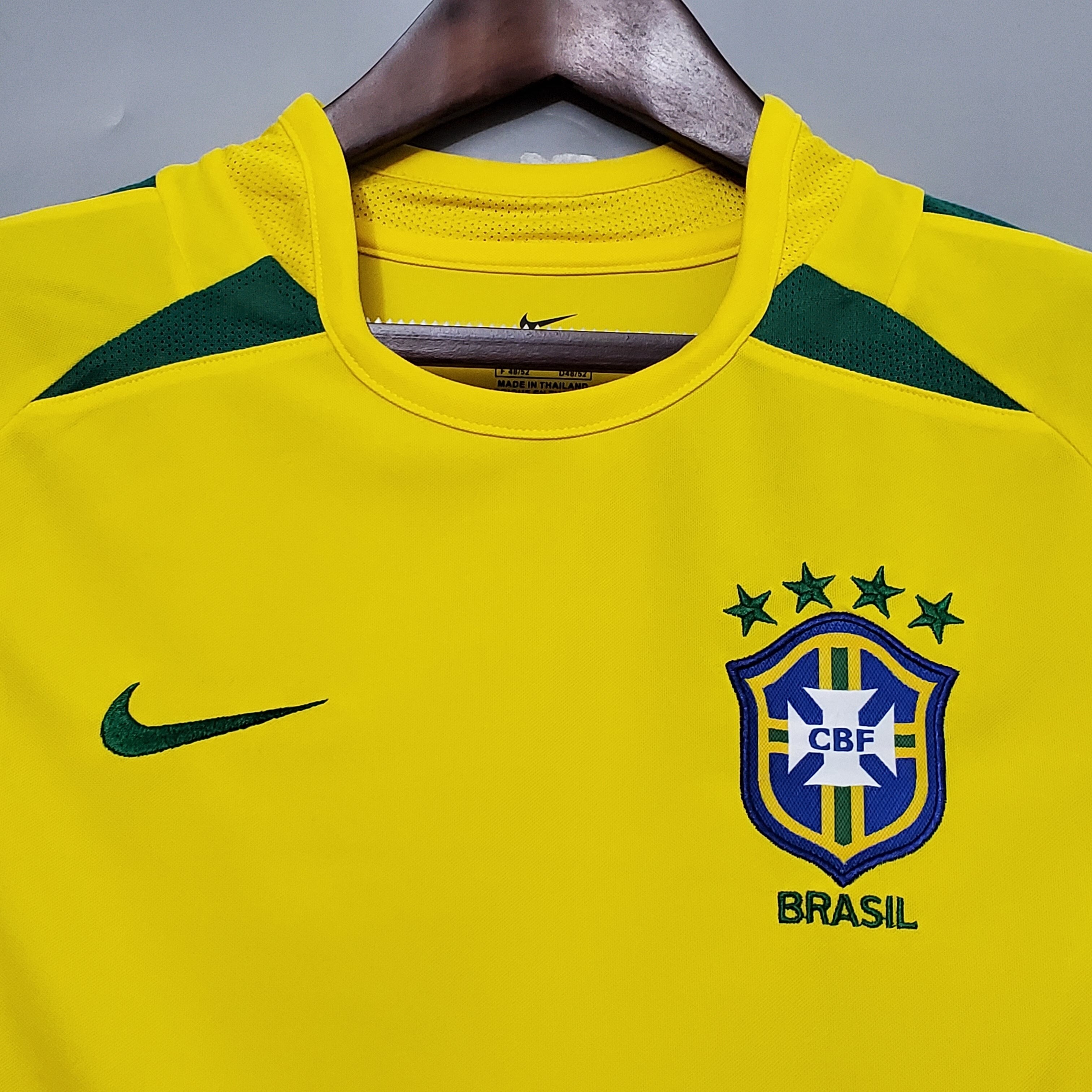 Camiseta Brasil 2002 - Local - Retro