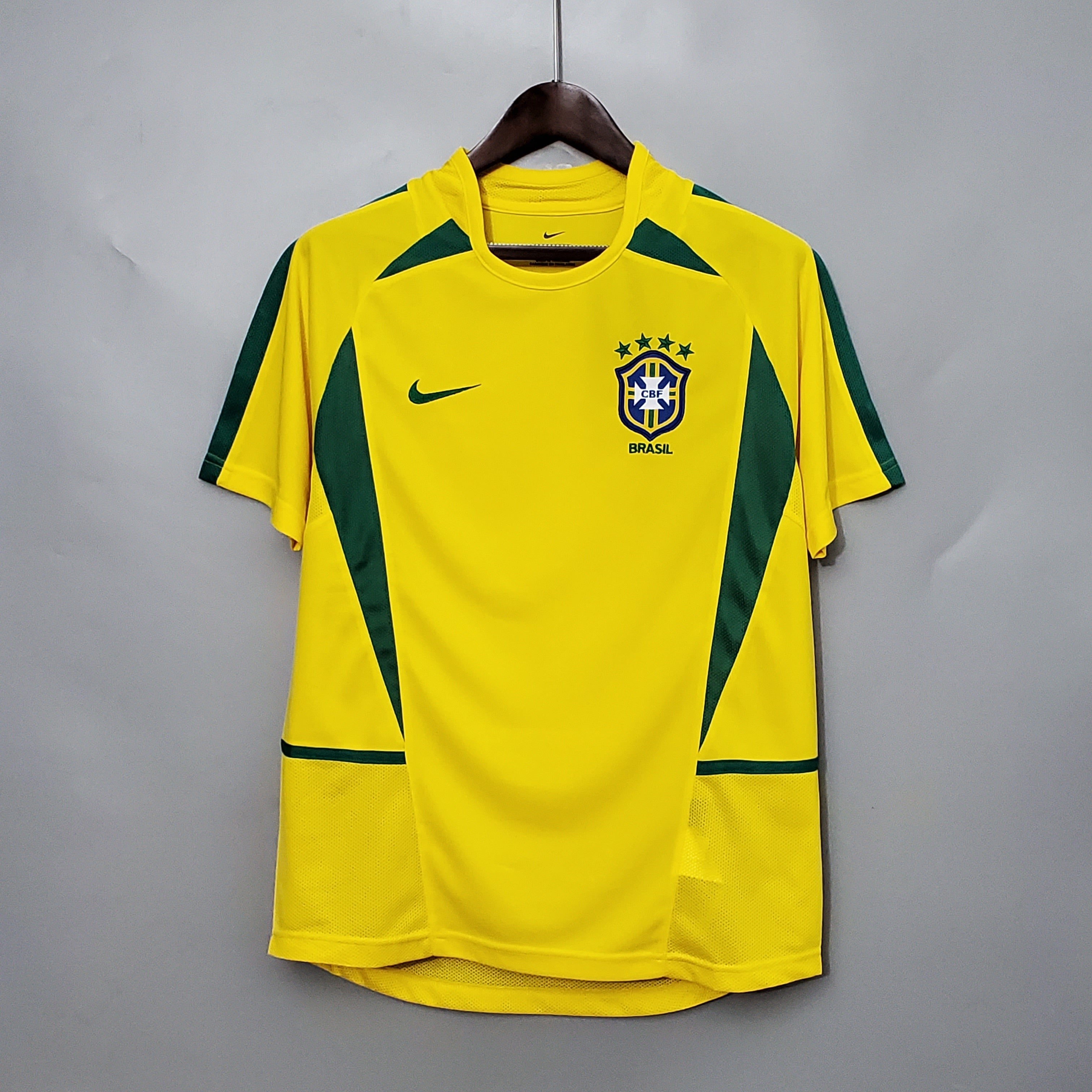 Camiseta Brasil 2002 - Local - Retro