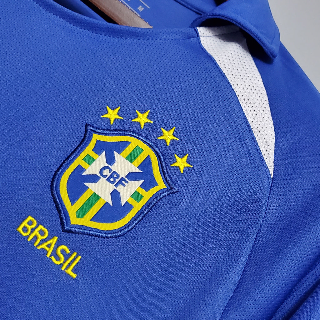 Camiseta Brasil 2002 - Visitante  - Retro