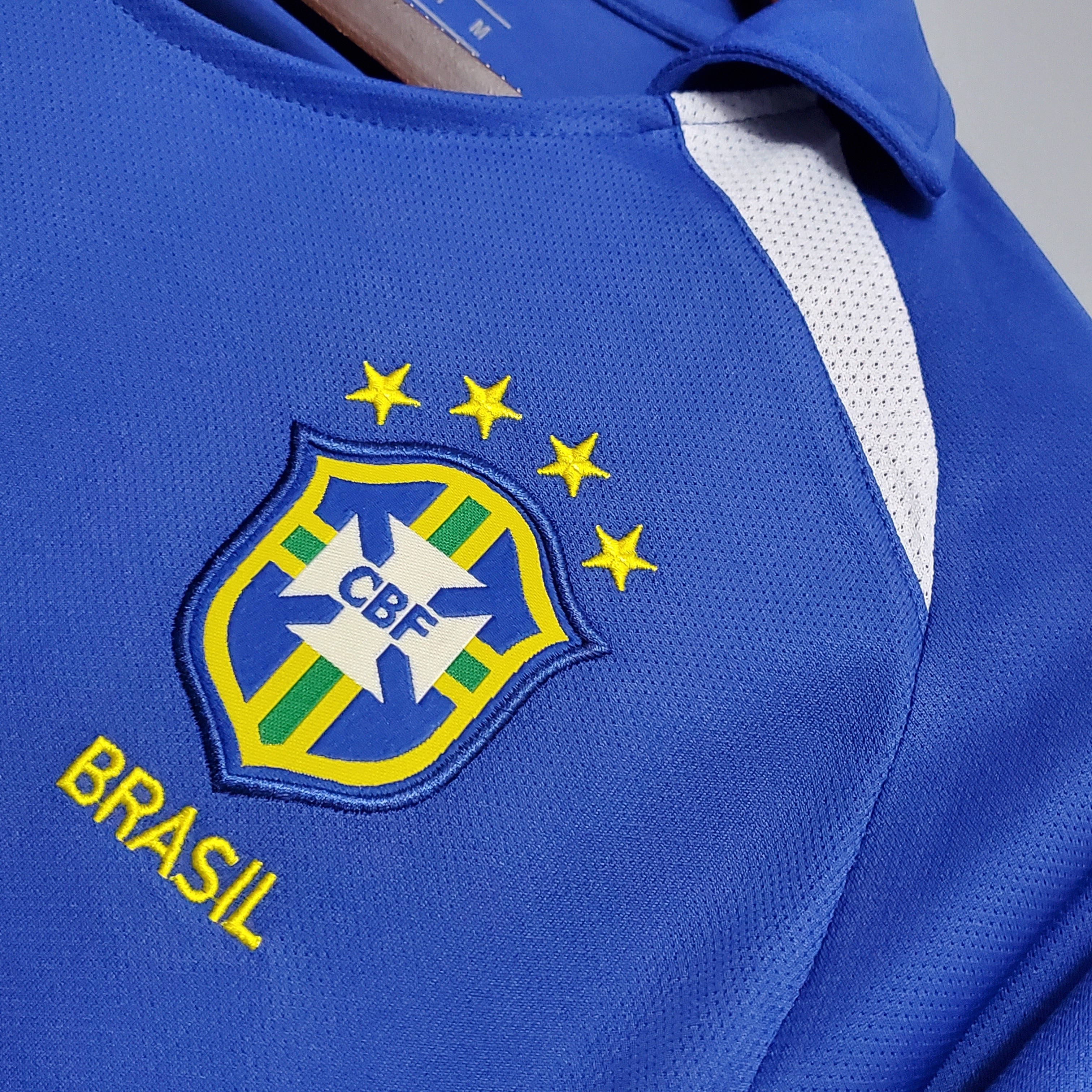 Camiseta Brasil 2002 - Visitante  - Retro