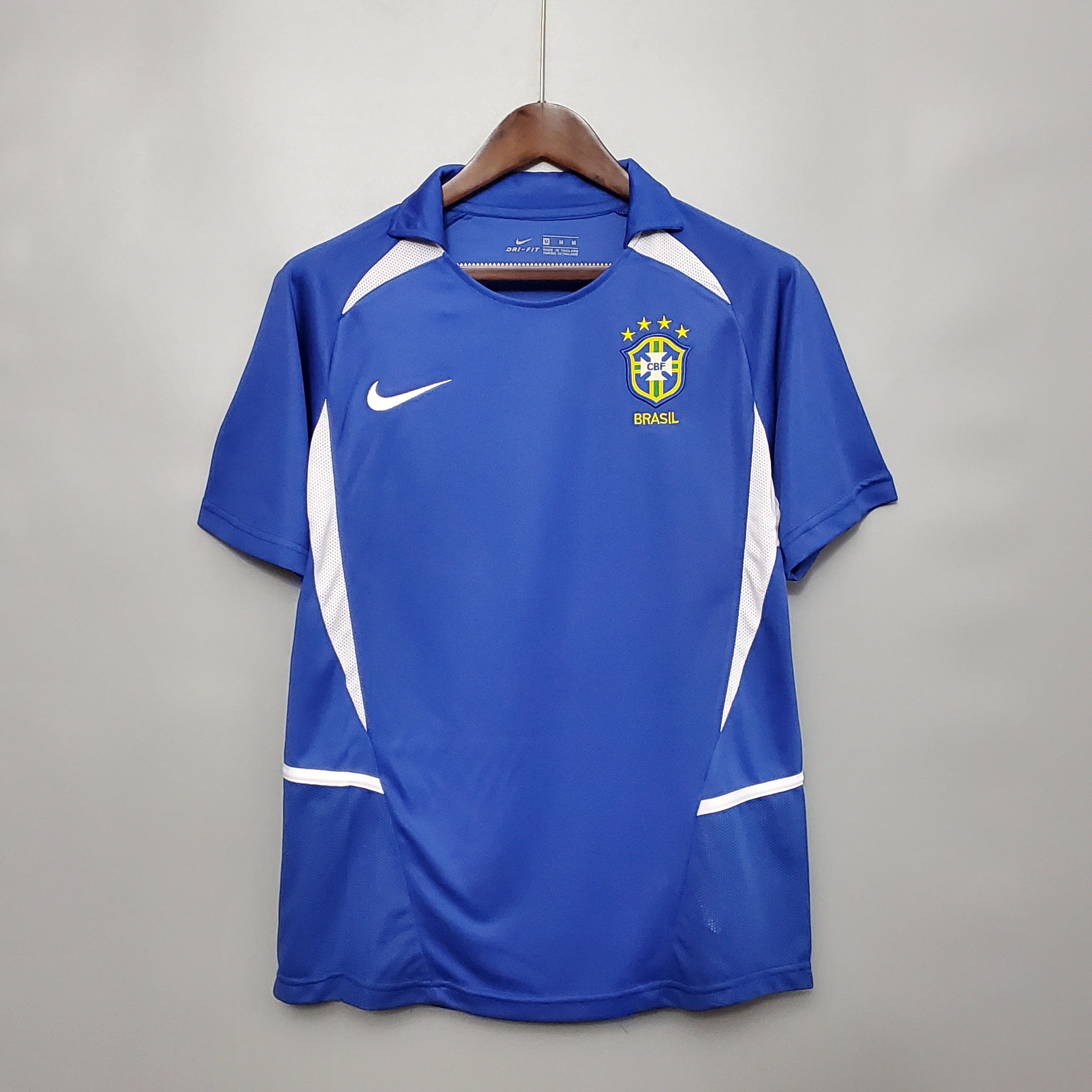 Camiseta Brasil 2002 - Visitante  - Retro