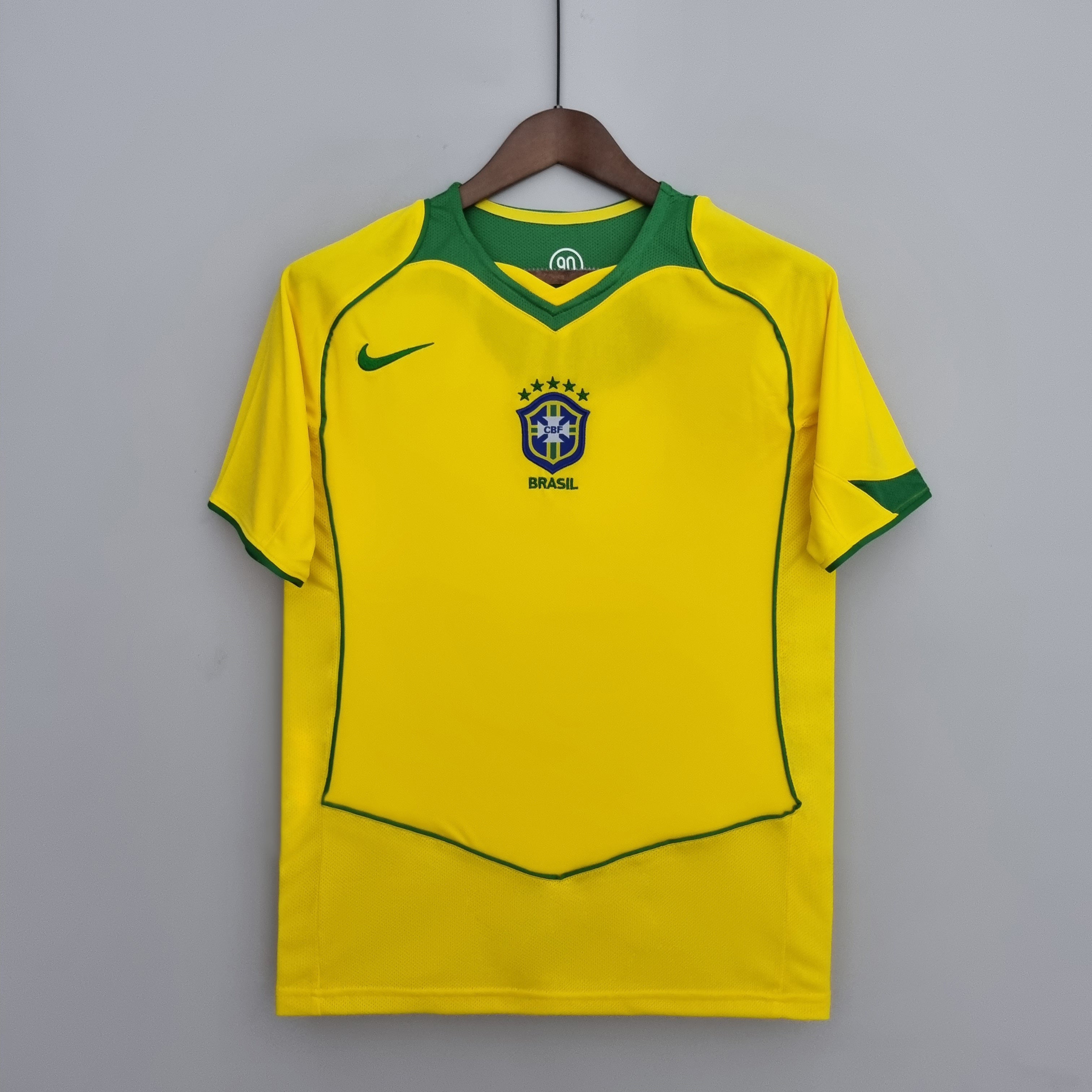 Camiseta Brasil 2004-05 - Local - Retro