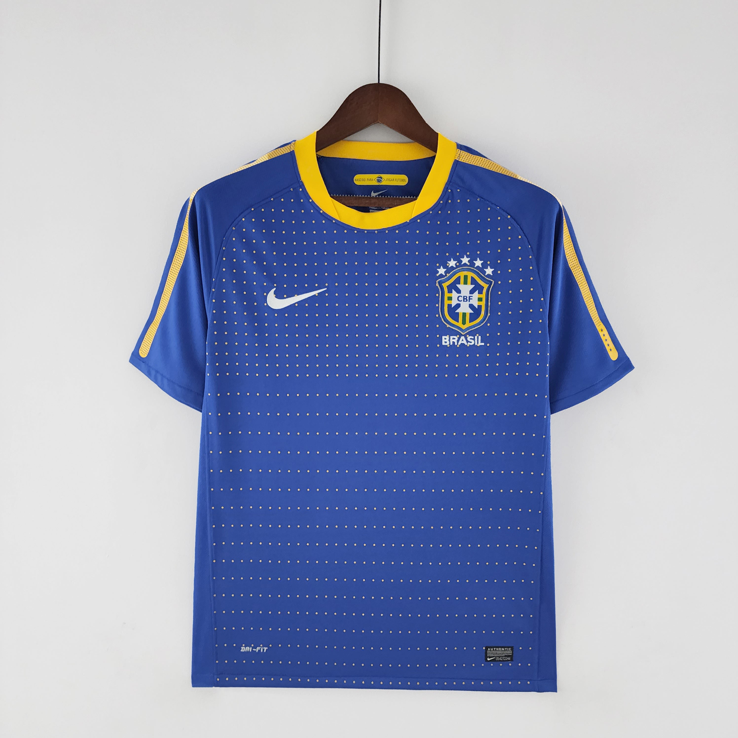 Camiseta Brasil 2010 - Visitante - Retro