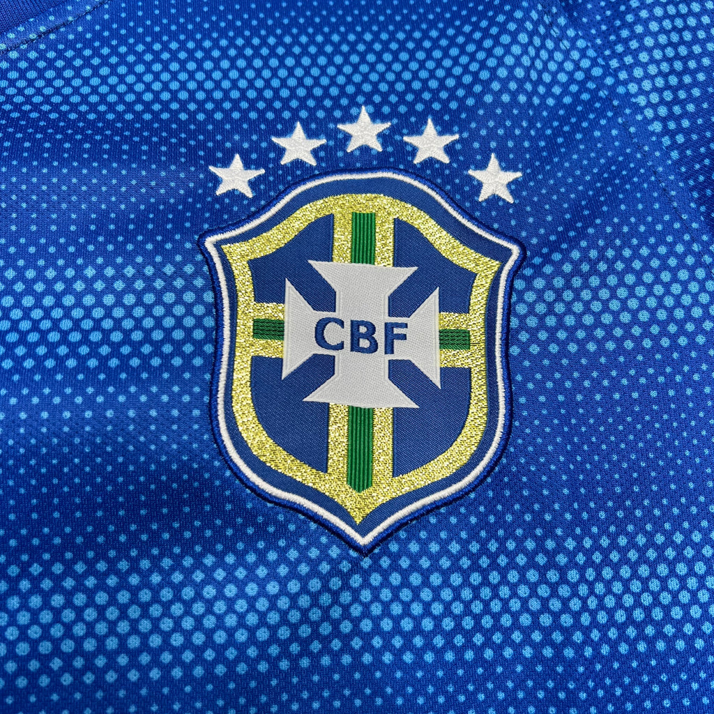 Camiseta Brasil 2014 - Visitante - Retro