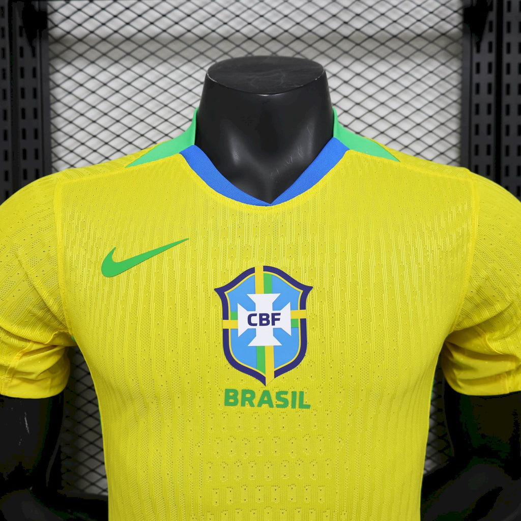 Camiseta Brasil 2025-26 Versión Jugador - Local