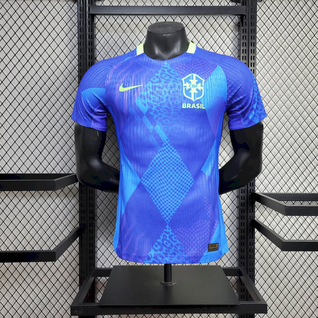 Camiseta Brasil 2025-26 Versión Jugador - Visitante