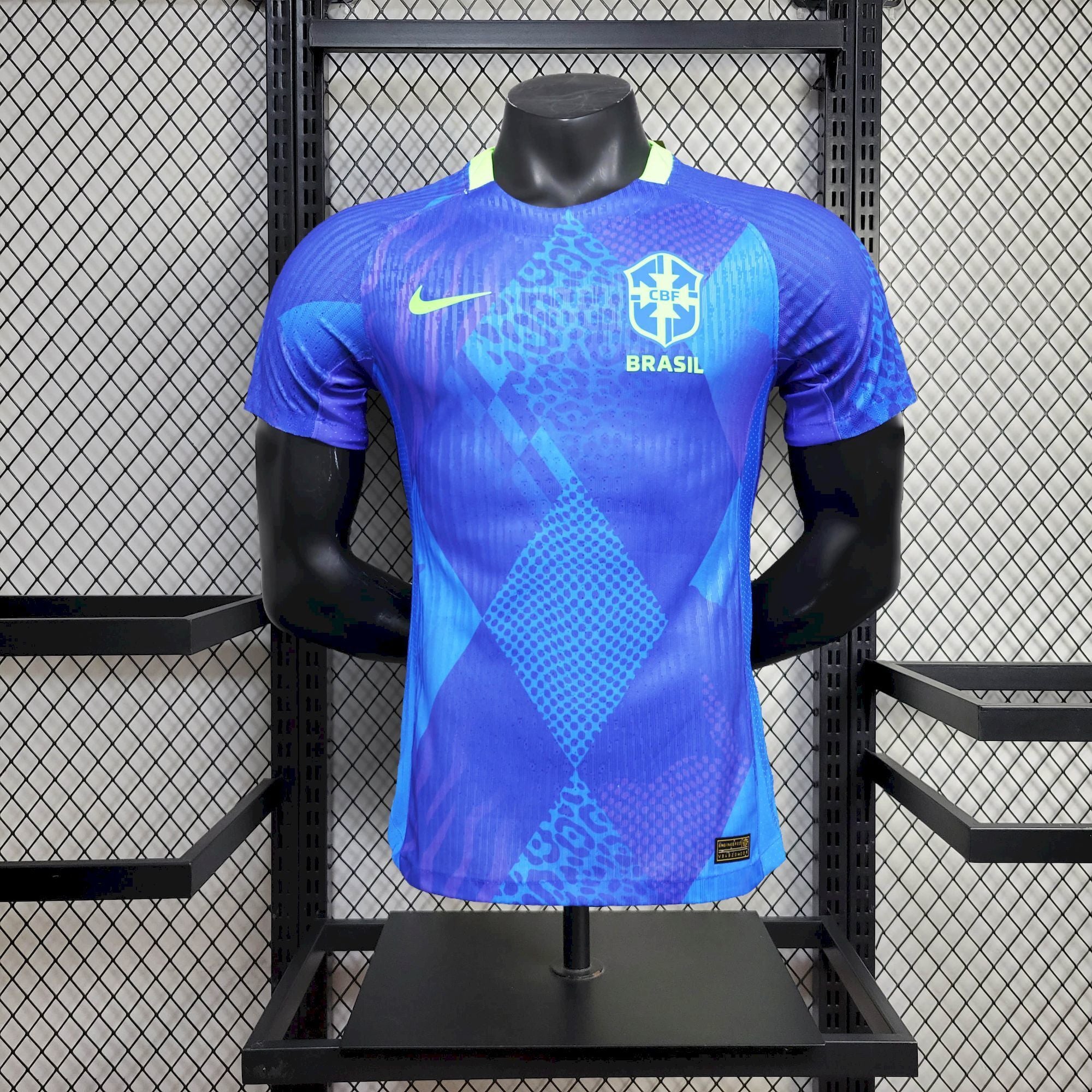 Camiseta Brasil 2025-26 Versión Jugador - Visitante