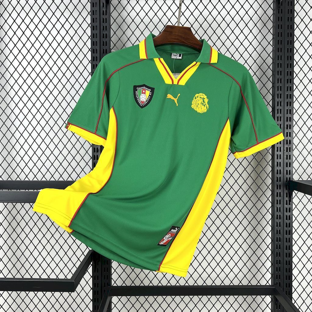Camiseta Camerún 1998 - Local - Retro