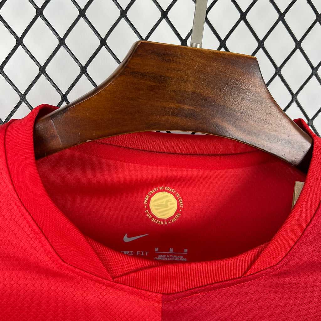 Camiseta Canadá Mundial 2026 - Local