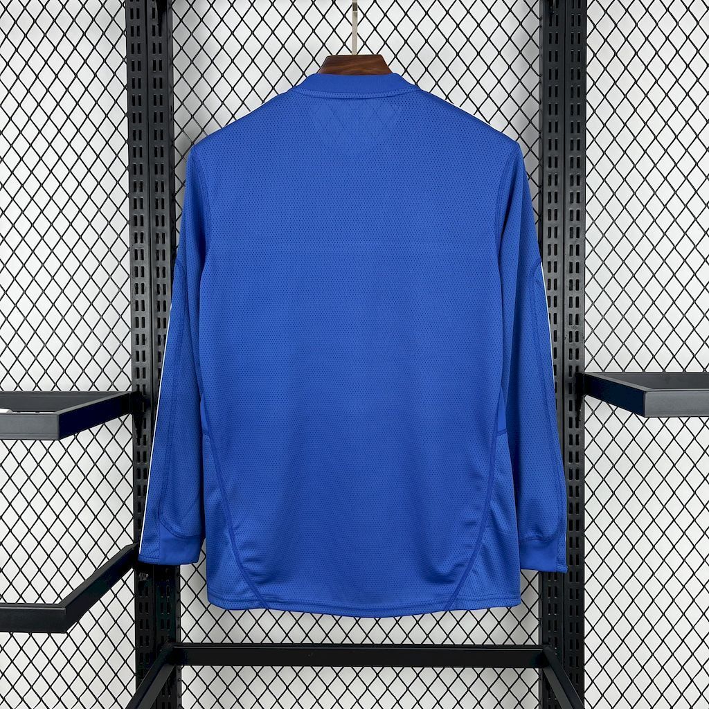 Camiseta Chelsea 2009-10 Manga Larga - Local - Retro