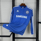Camiseta Chelsea 2009-10 Manga Larga - Local - Retro