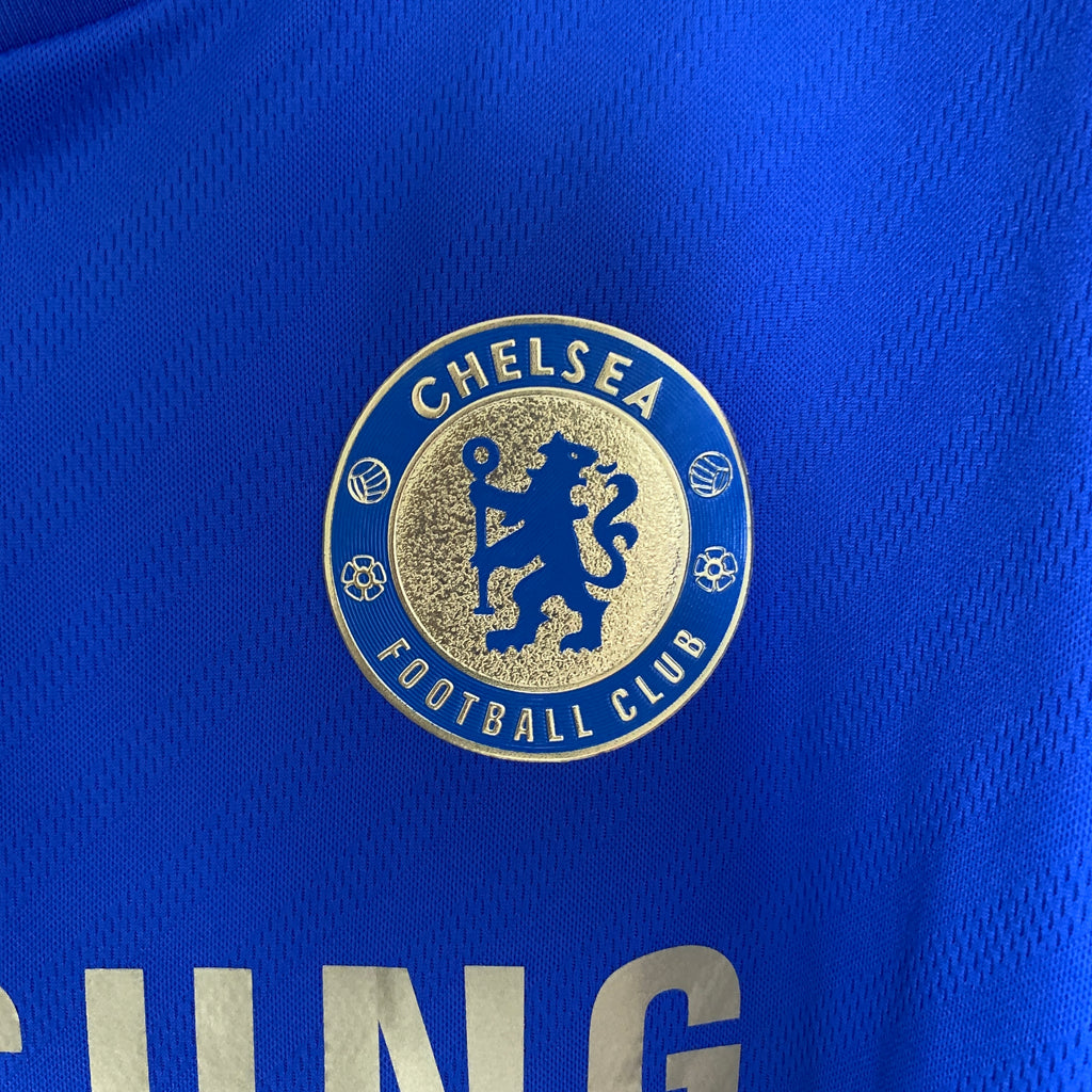Camiseta Chelsea 2012-13 Manga Larga - Local - Retro