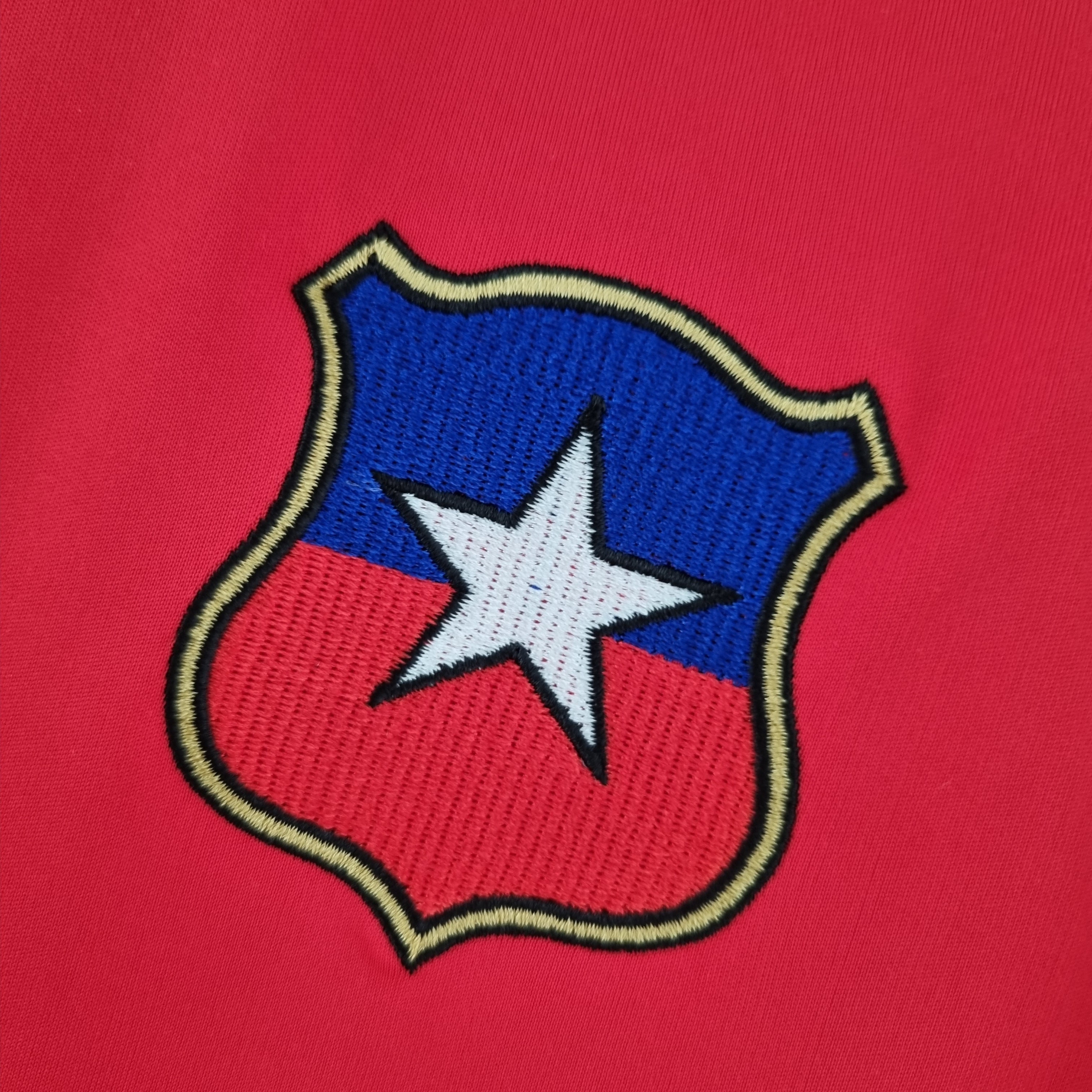 Camiseta Chile 1982 Manga Larga - Local - Retro