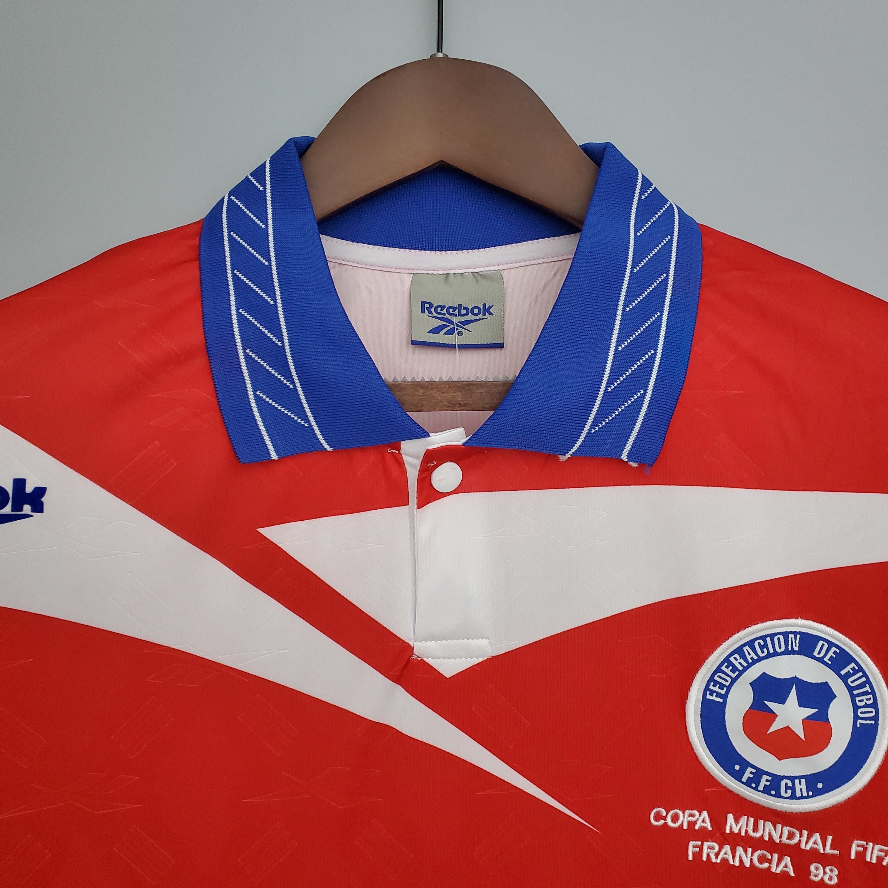 Camiseta Chile 1998 - Local - Retro