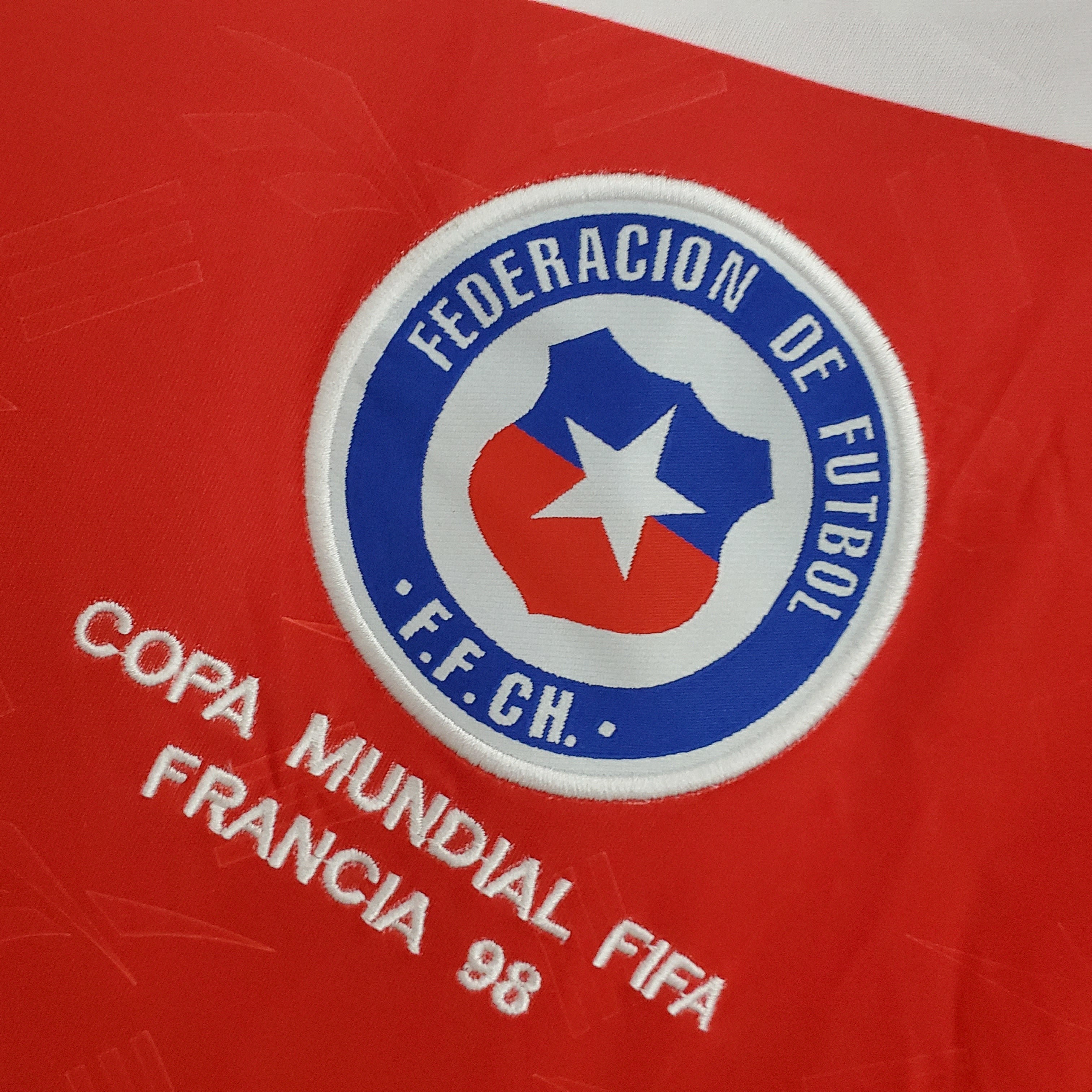 Camiseta Chile 1998 - Local - Retro
