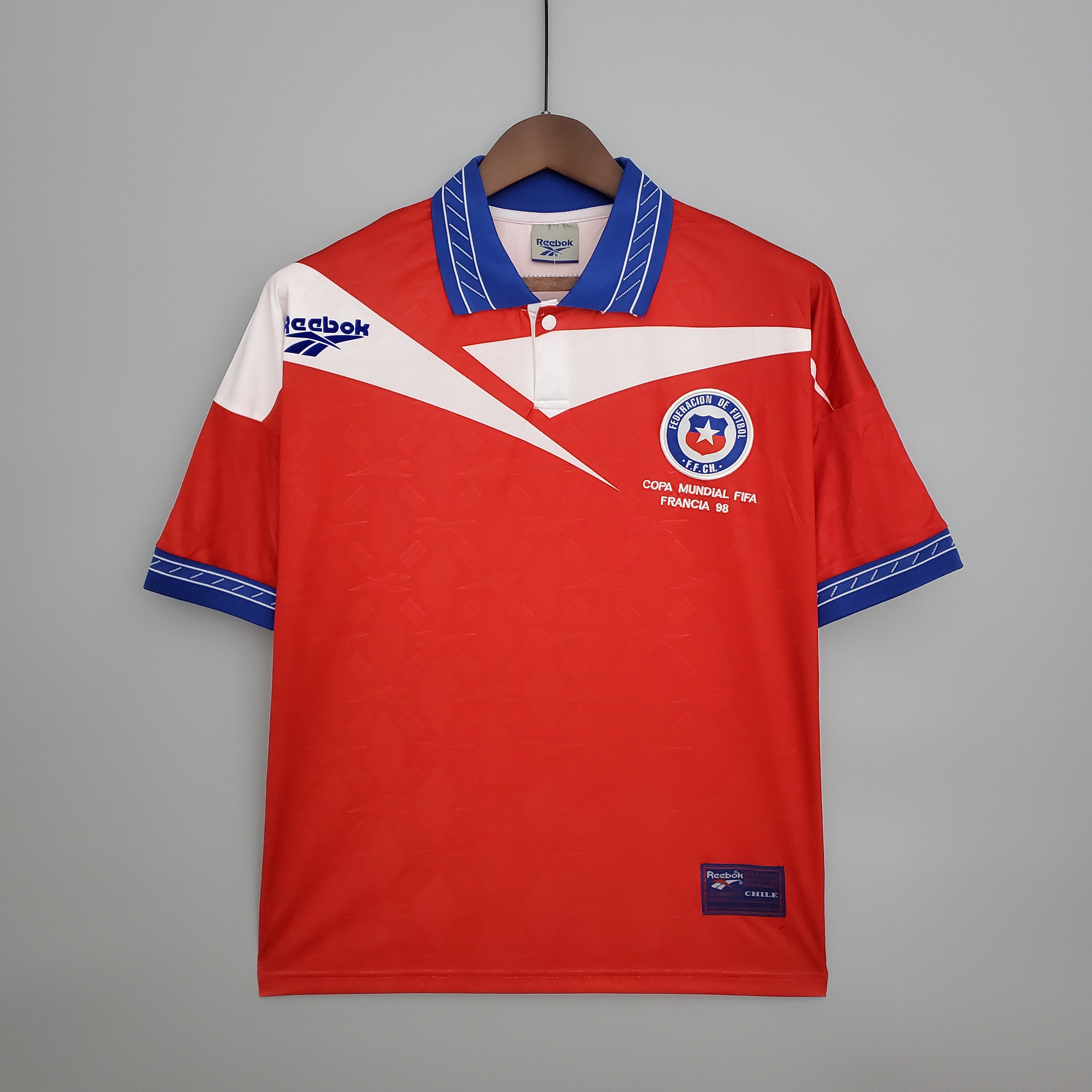 Camiseta Chile 1998 - Local - Retro