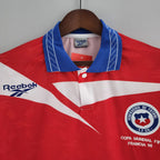 Camiseta Chile 1998 Manga Larga - Local - Retro