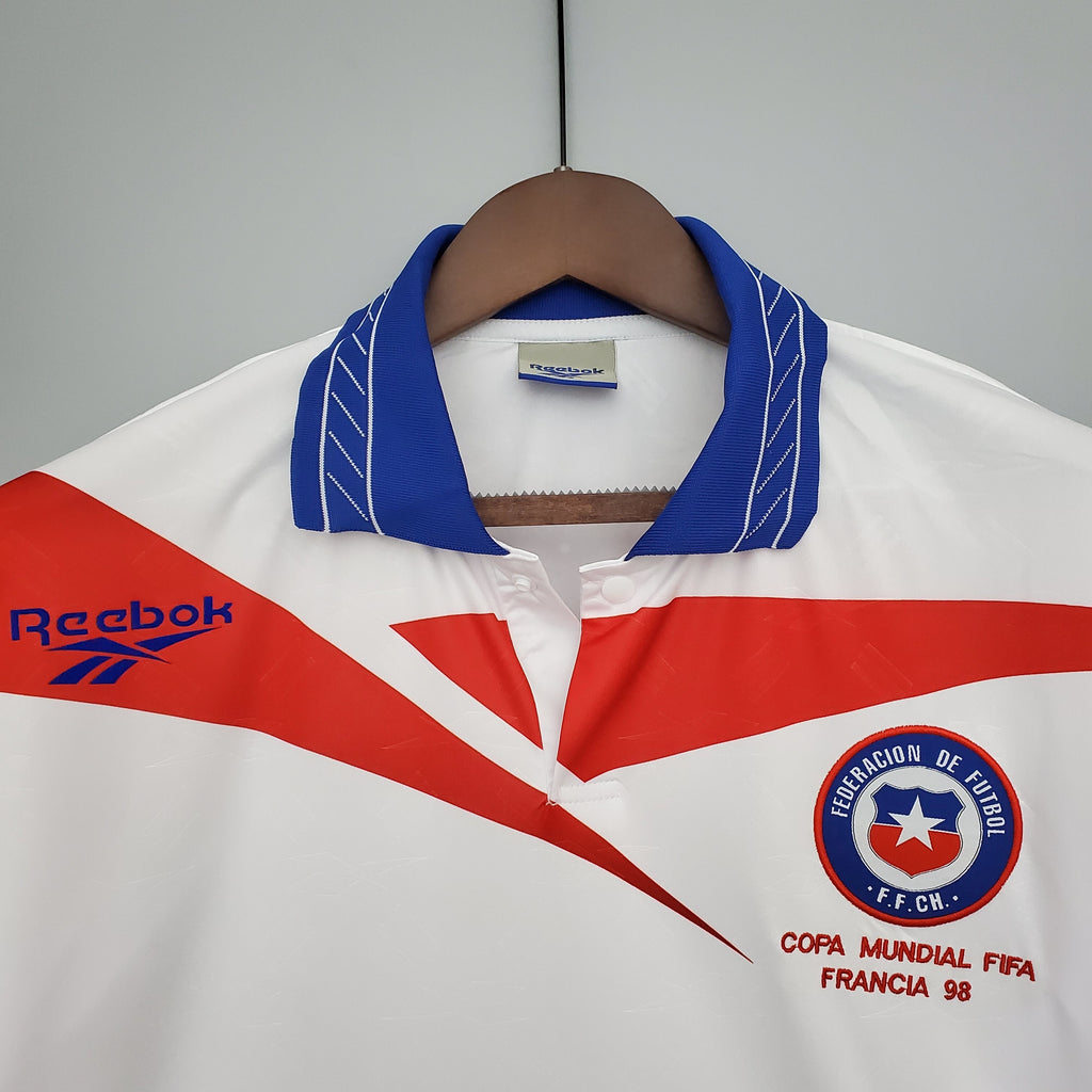 Camiseta Chile 1998 - Visitante - Retro