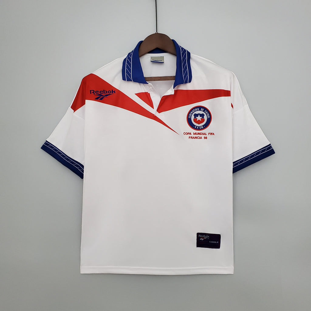 Camiseta Chile 1998 - Visitante - Retro