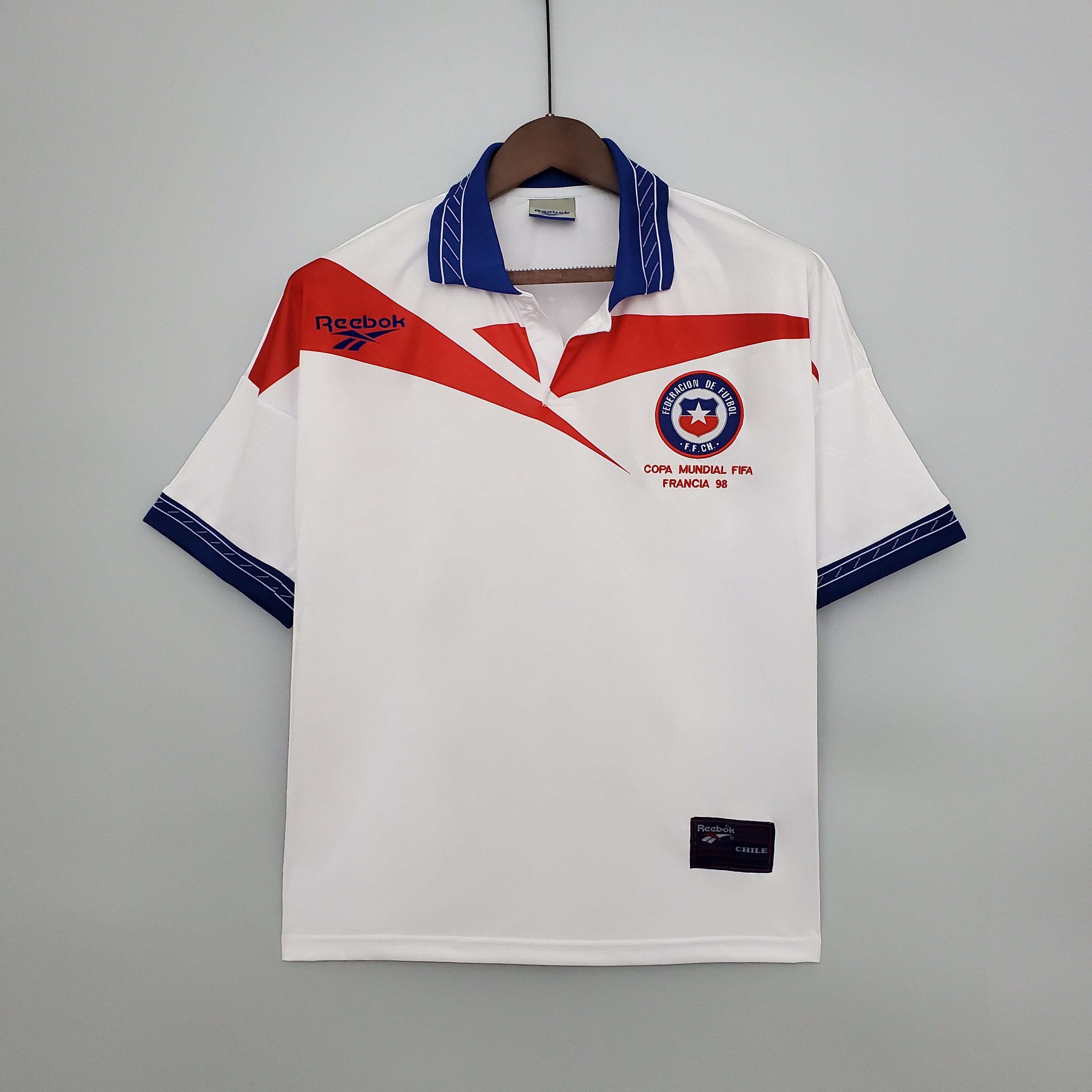 Camiseta Chile 1998 - Visitante - Retro