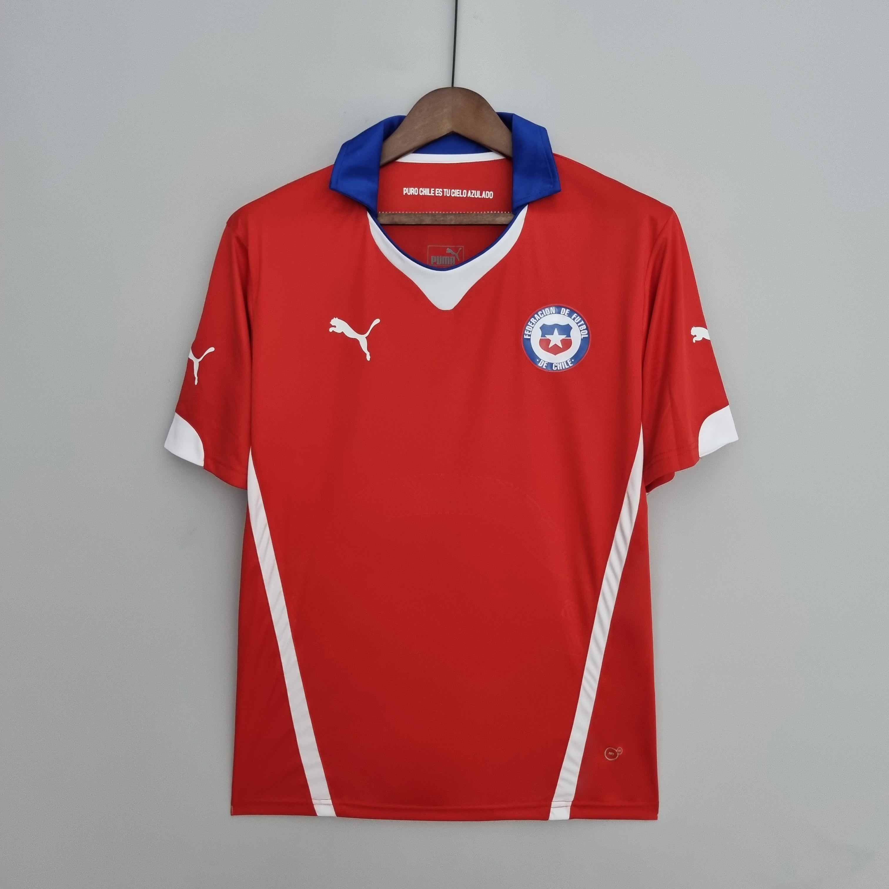 Camiseta Chile 2014 - Local - Retro